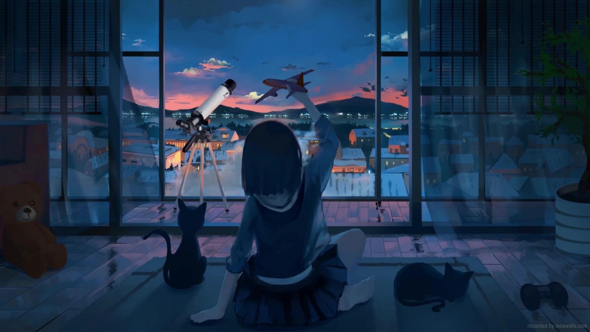 Relax Anime Wallpapers Top Free Relax Anime Backgrounds WallpaperAccess