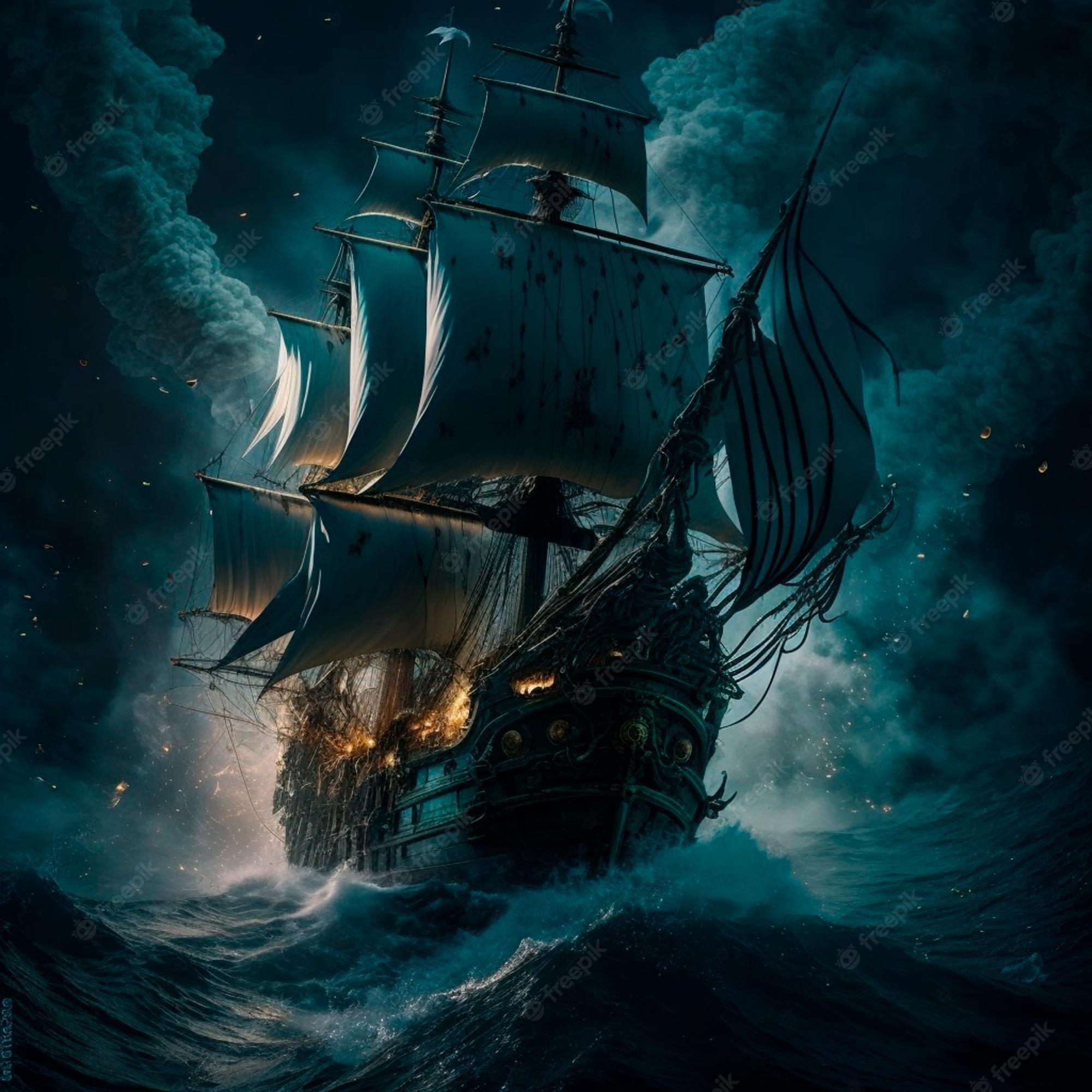 4K Pirate Ship Wallpapers Top Free 4K Pirate Ship Backgrounds