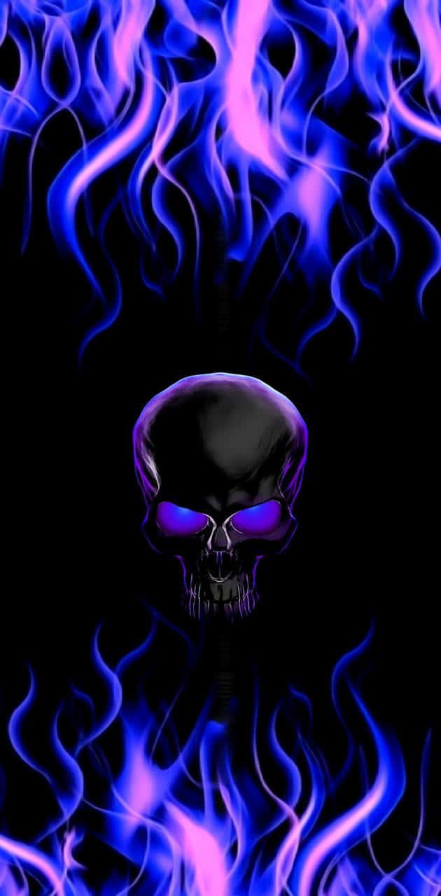 Flame Skull Wallpapers Top Free Flame Skull Backgrounds WallpaperAccess