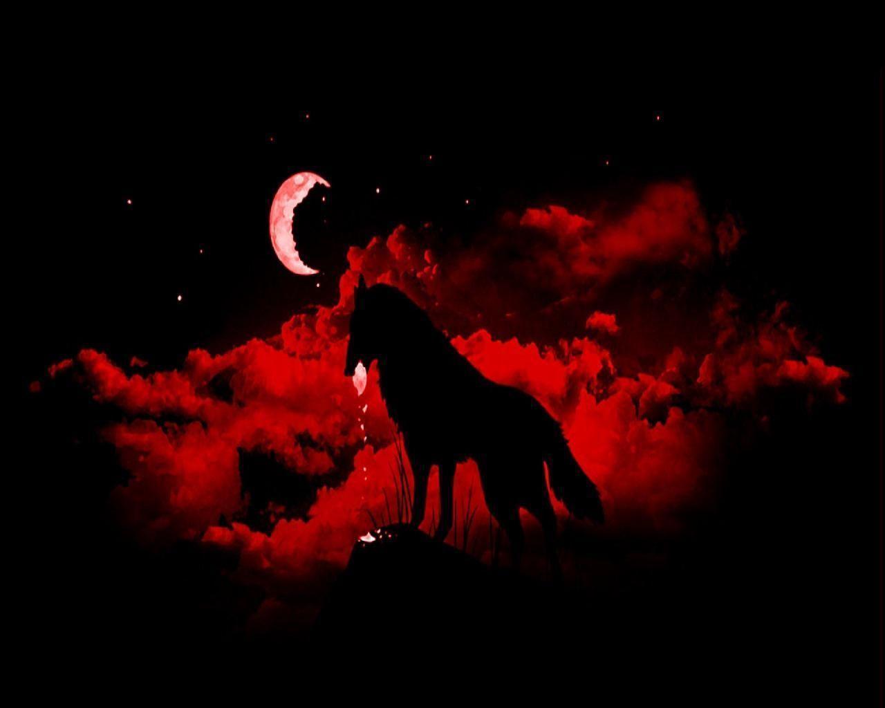 Dark Red Moon Wallpapers Top Free Dark Red Moon Backgrounds