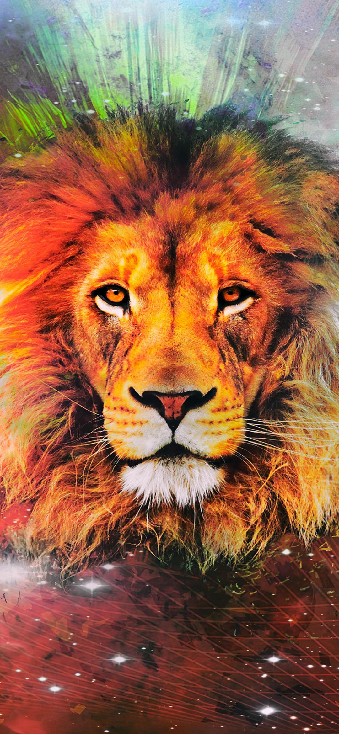 Cosmic Lion Wallpapers Top Free Cosmic Lion Backgrounds WallpaperAccess