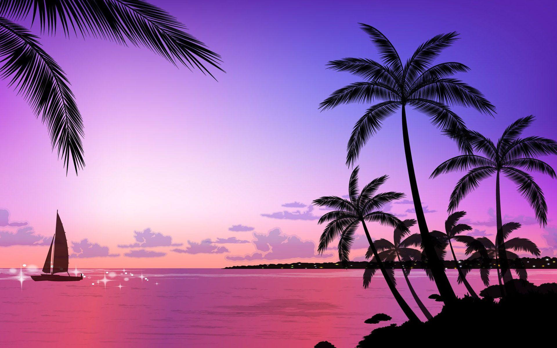 Pink Tropical Beach Wallpapers Top Free Pink Tropical Beach