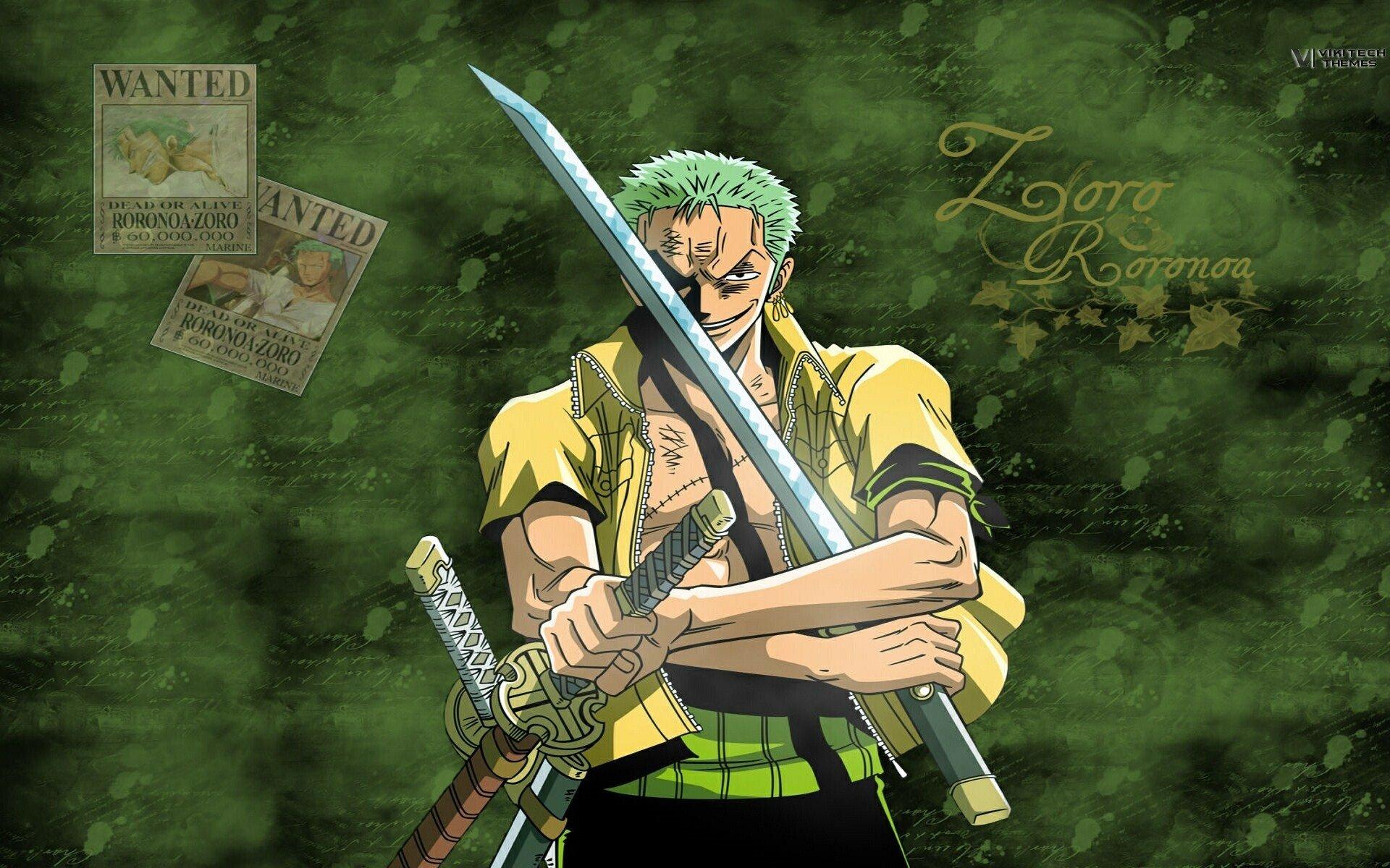 Zoro Green Wallpapers Top Free Zoro Green Backgrounds WallpaperAccess