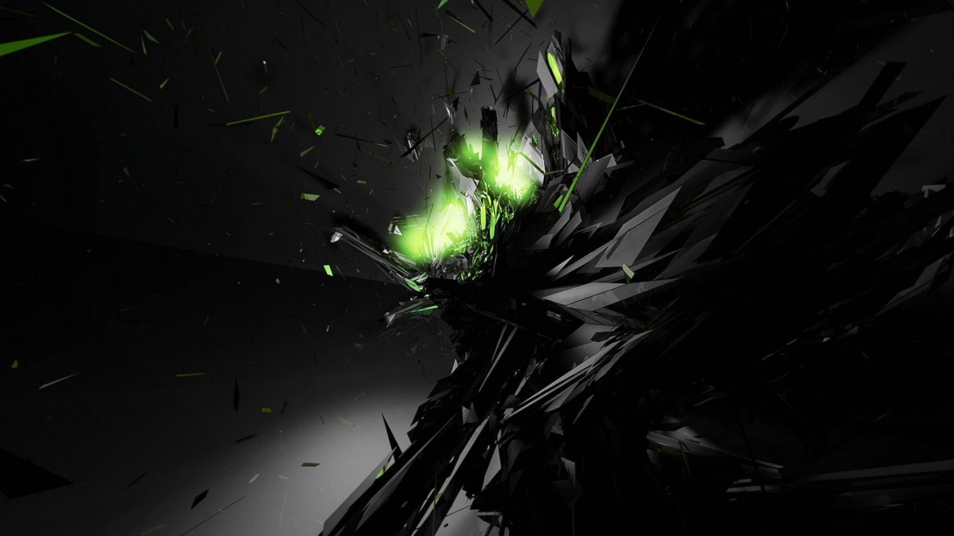 Black and Green Abstract Wallpapers Top Free Black and Green Abstract