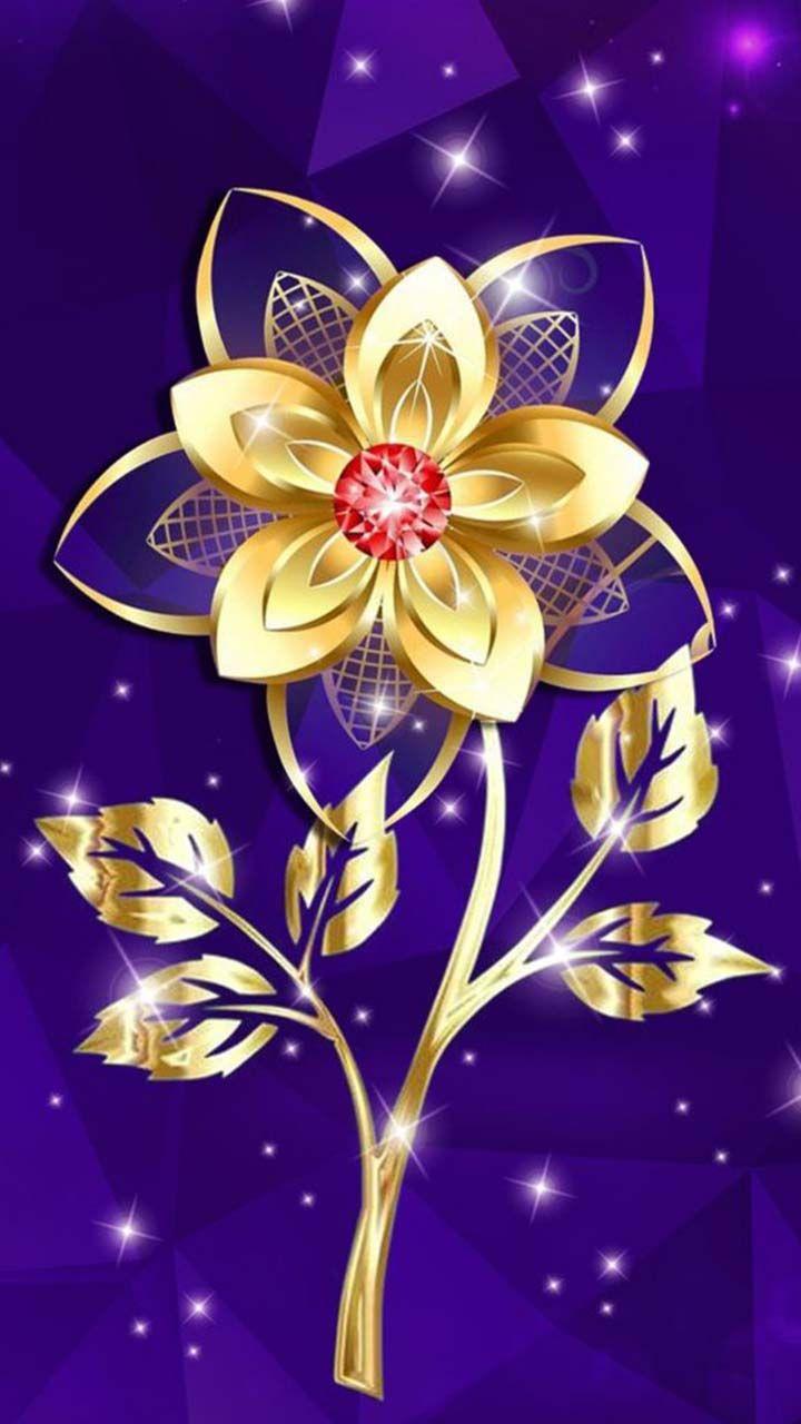 Golden Floral Wallpapers Top Free Golden Floral Backgrounds