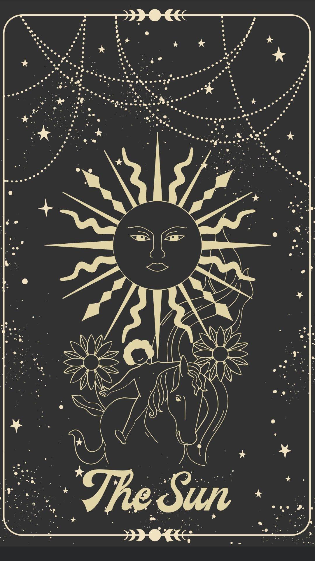 The Sun Tarot Card Wallpapers Top Free The Sun Tarot Card Backgrounds