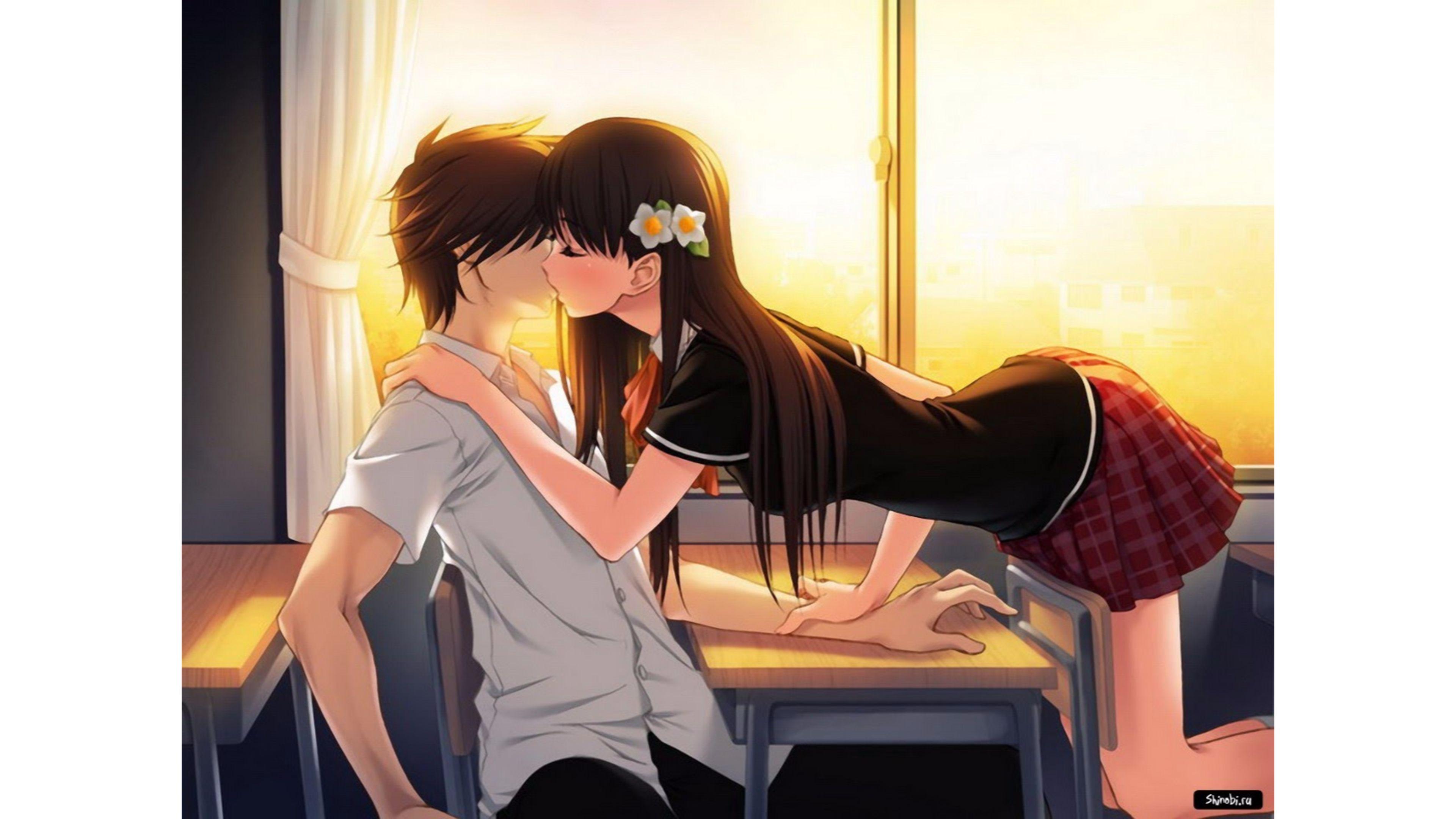 Anime Kiss Wallpapers Top Free Anime Kiss Backgrounds WallpaperAccess