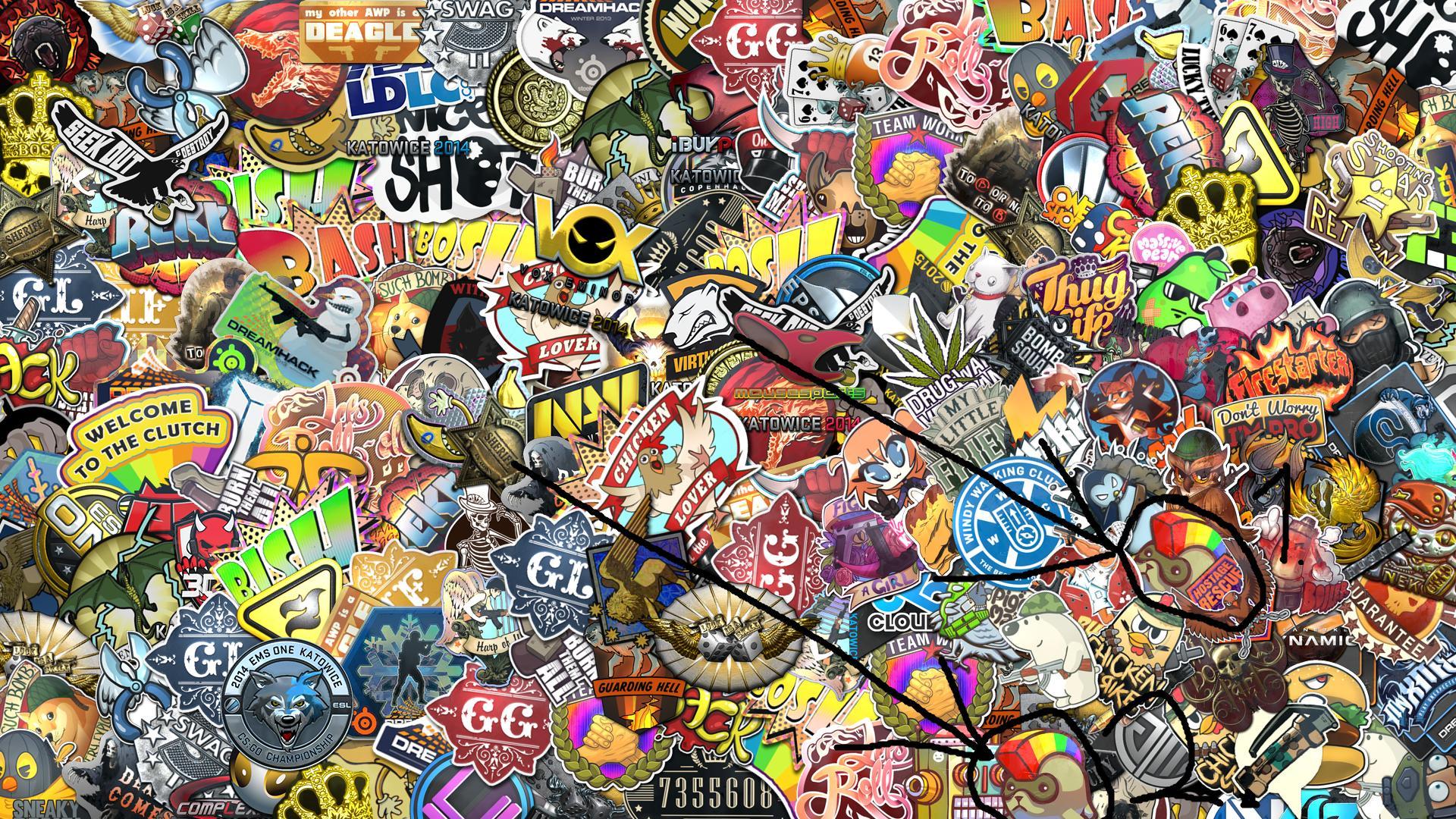 Stickers Wallpapers Top Free Stickers Backgrounds WallpaperAccess