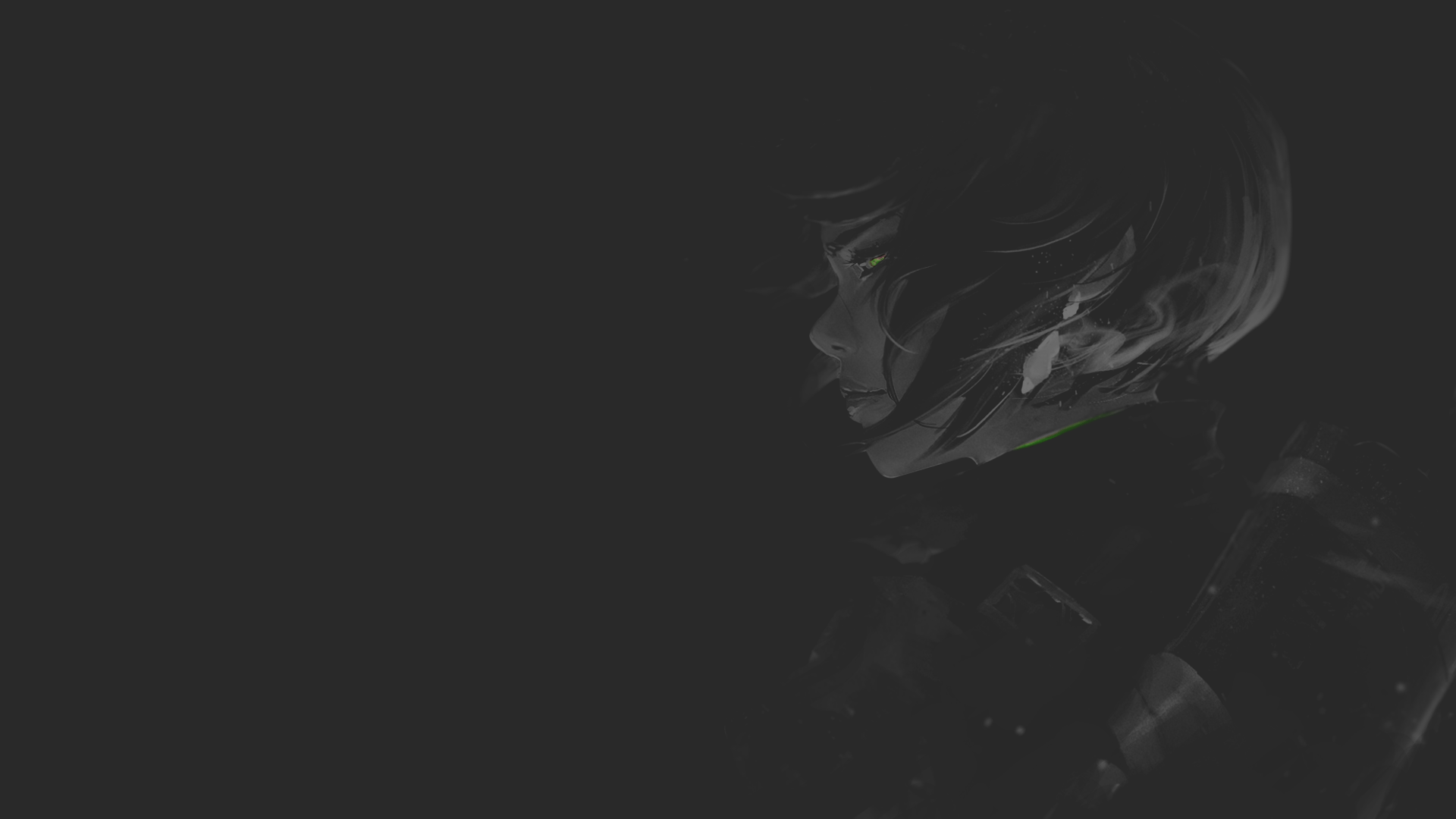 Green and Black Anime Wallpapers Top Free Green and Black Anime Backgrounds WallpaperAccess