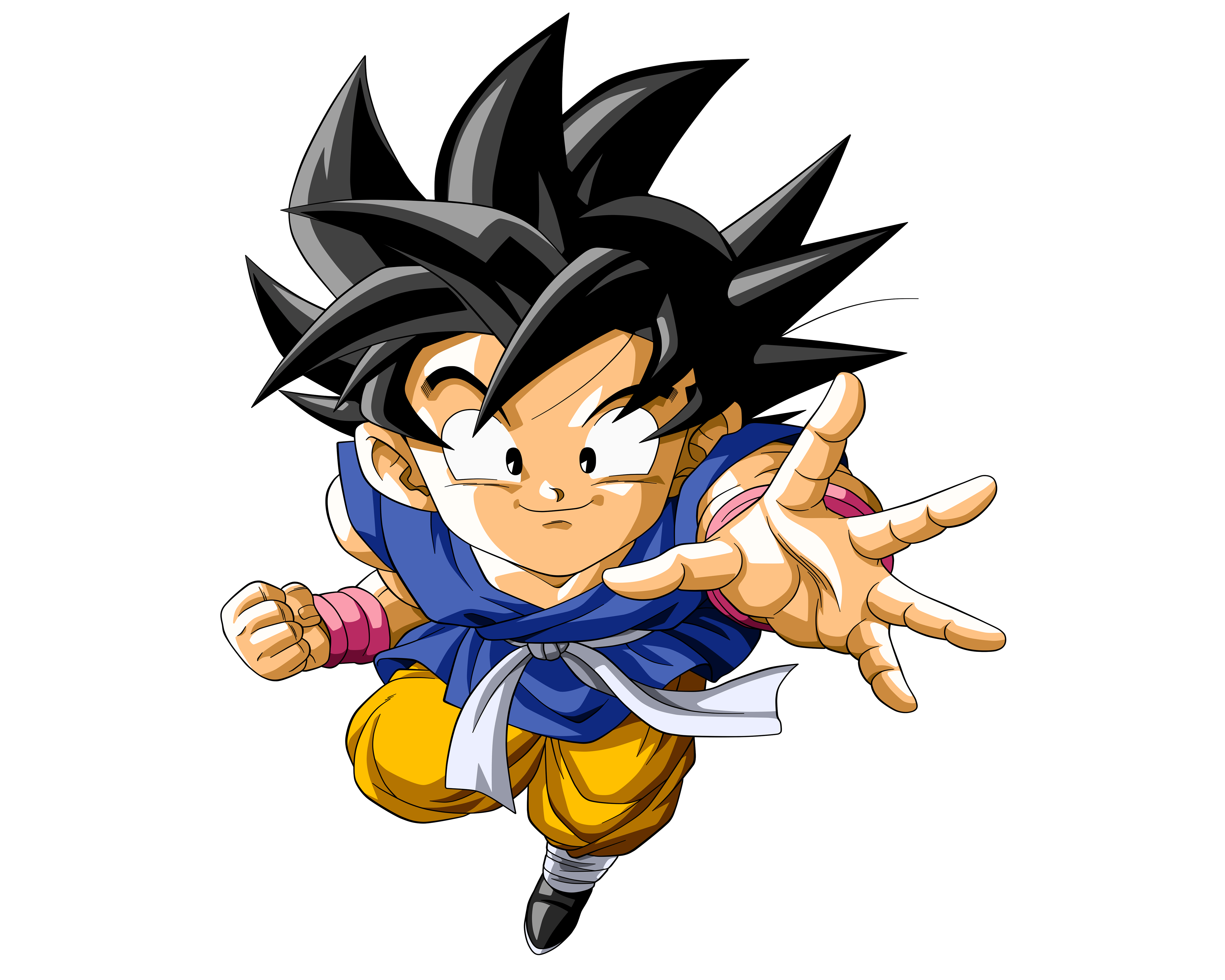 Young Goku Wallpapers Top Free Young Goku Backgrounds WallpaperAccess
