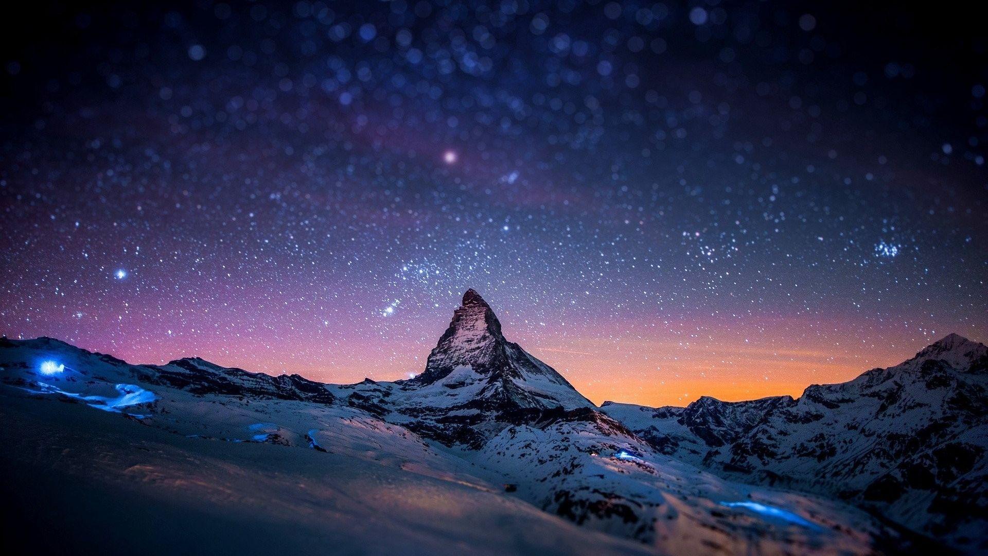 Mountains and Stars Wallpapers Top Free Mountains and Stars