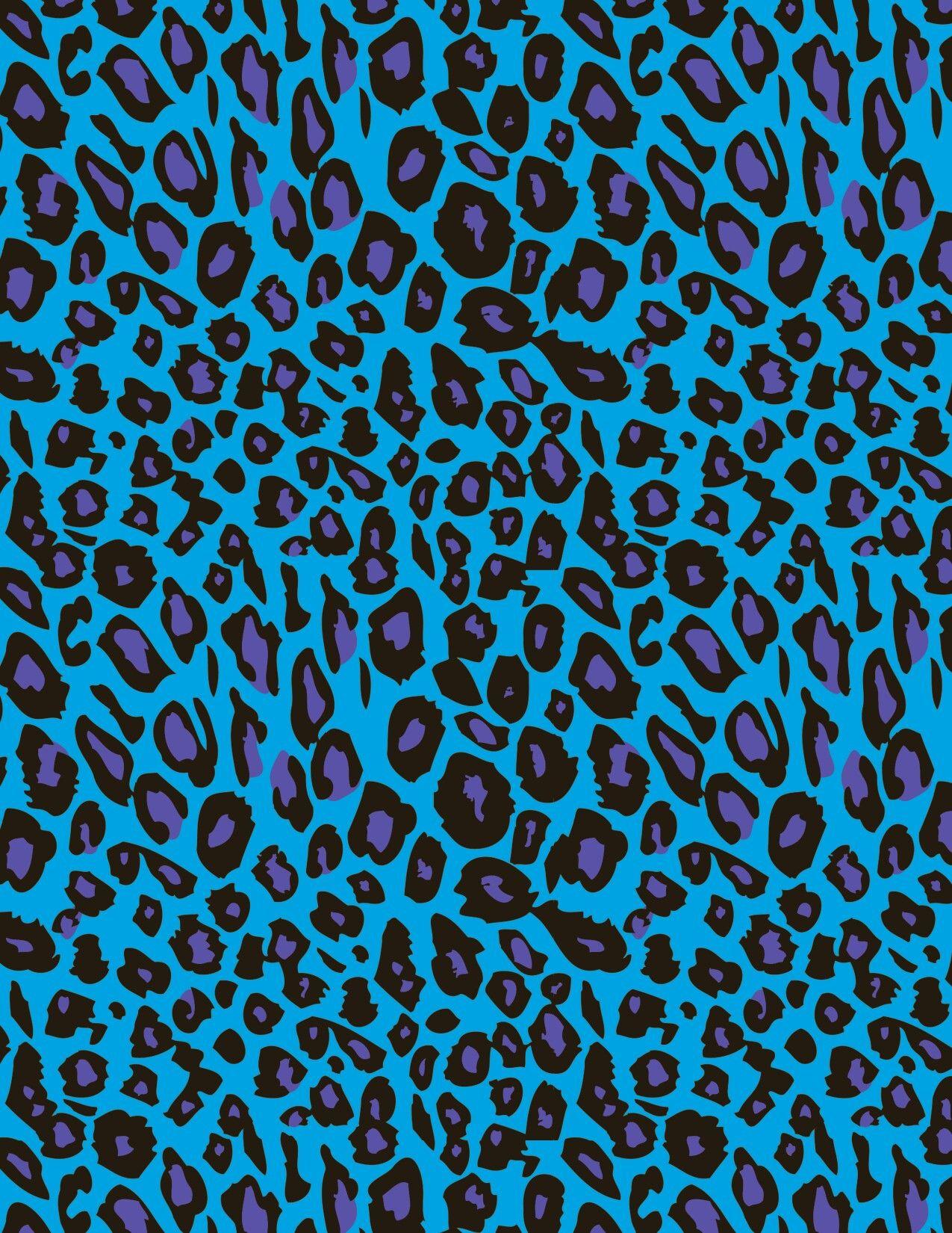 Blue Leopard Print Wallpapers Top Free Blue Leopard Print Backgrounds WallpaperAccess