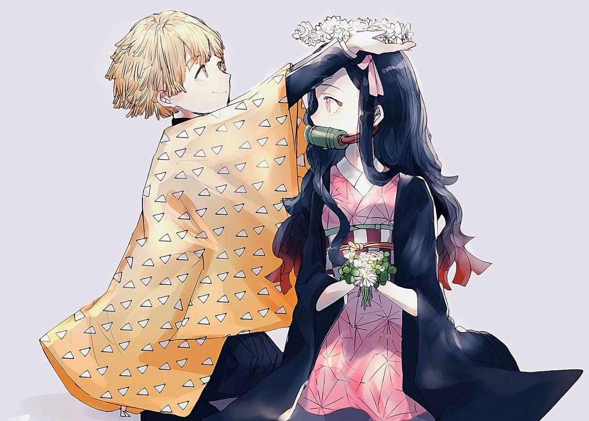 Demon Slayer Couple Wallpapers Top Free Demon Slayer Couple Backgrounds WallpaperAccess