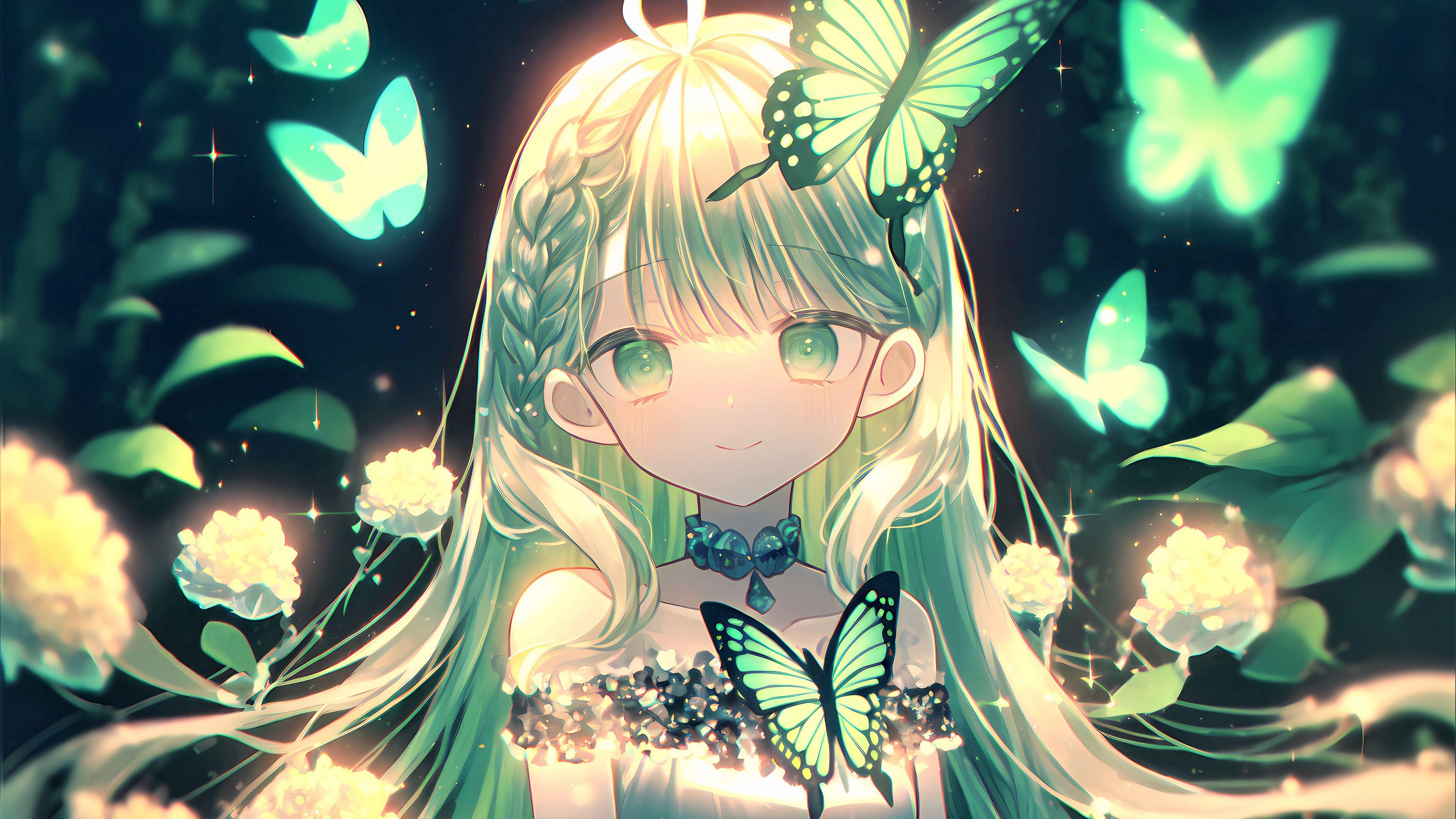 Anime Butterfly Wallpapers Top Free Anime Butterfly Backgrounds