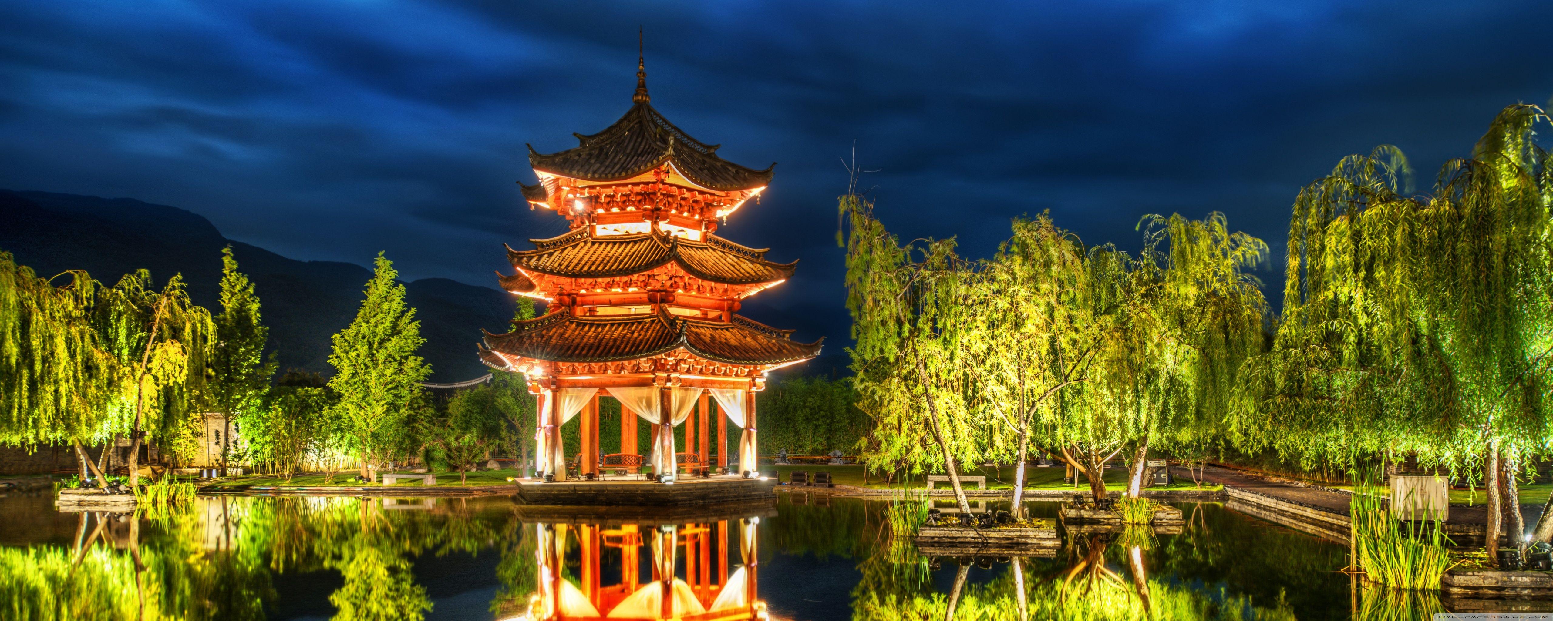 Chinese Pagoda Wallpapers Top Free Chinese Pagoda Backgrounds