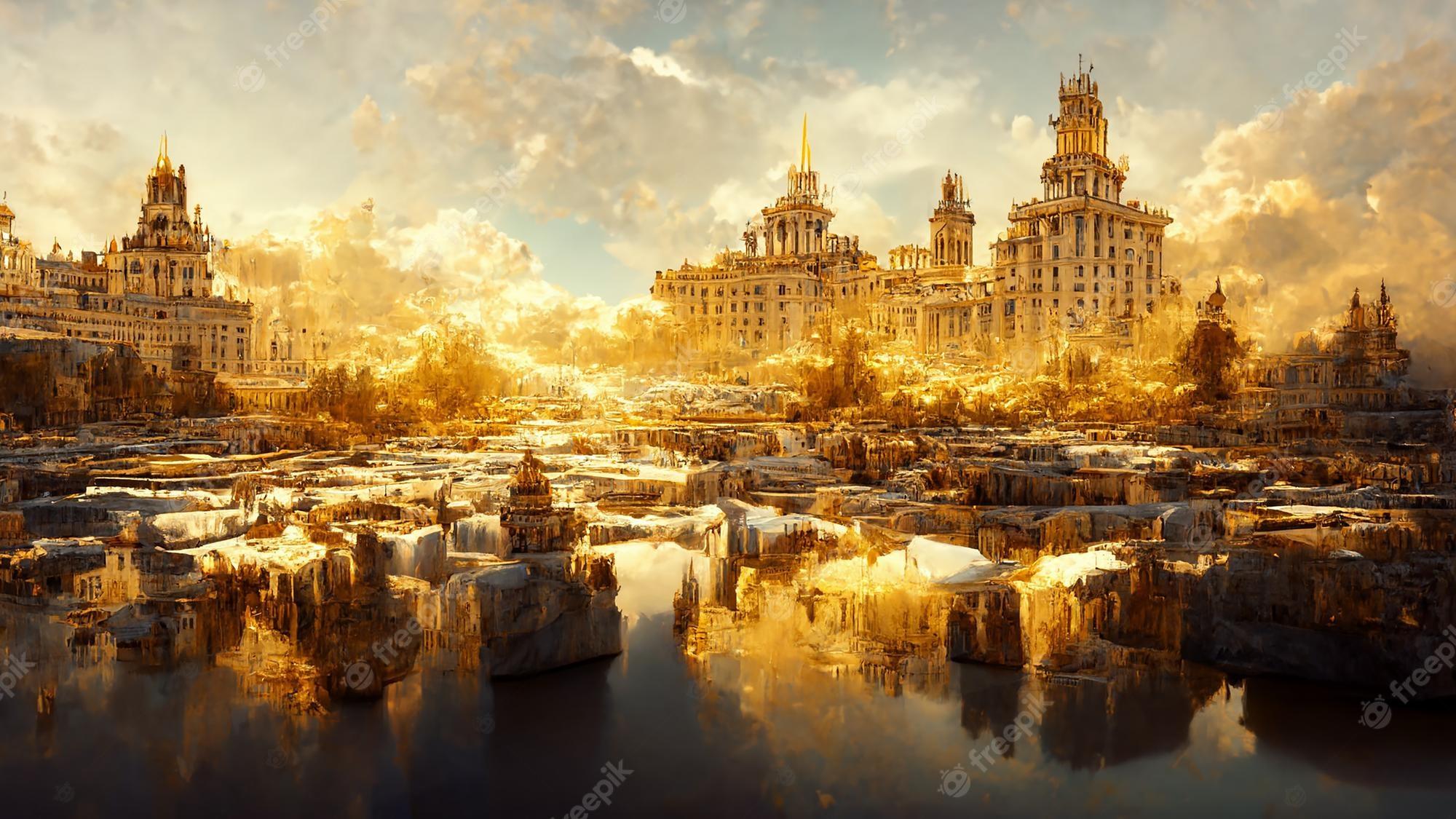 Golden City Wallpapers Top Free Golden City Backgrounds WallpaperAccess