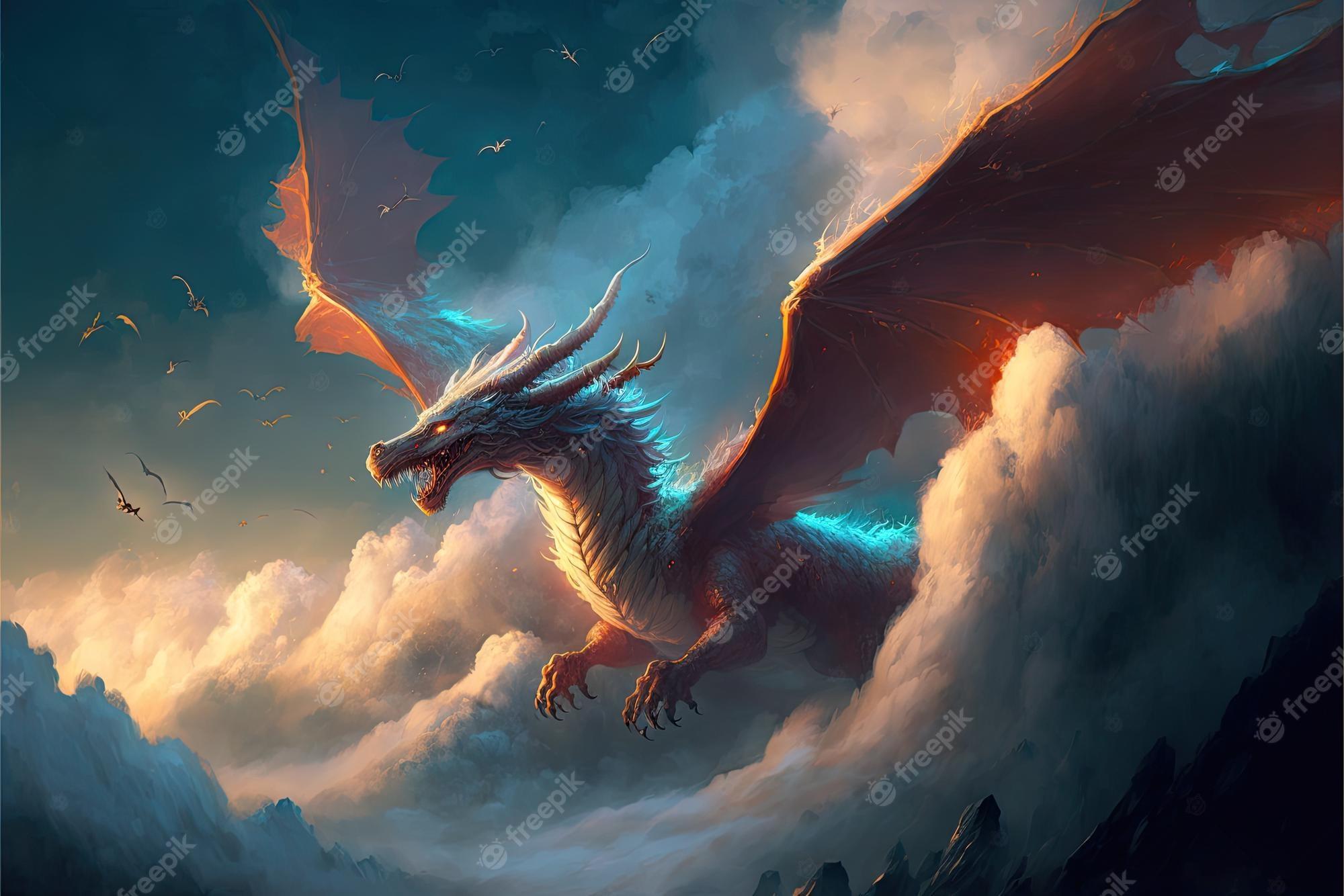 Fantasy Dragon Wallpapers Top Free Fantasy Dragon Backgrounds