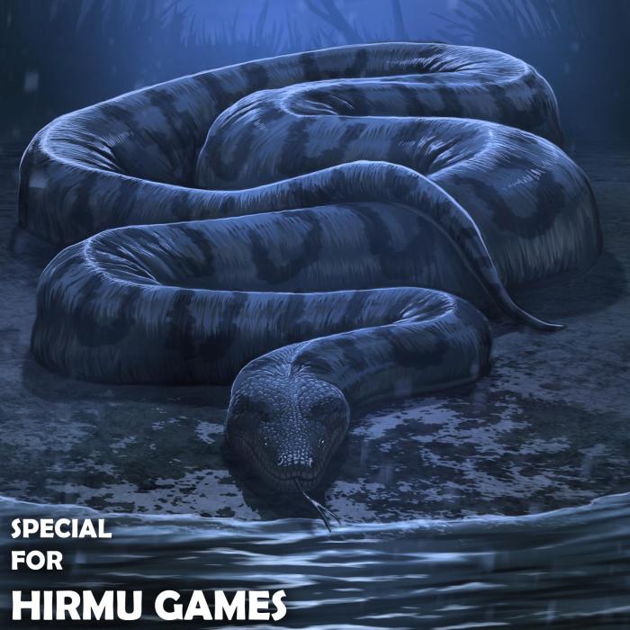 Enormous Prehistoric Titanoboa In Lush Tropical Rainforest Habitat ... Jre software download