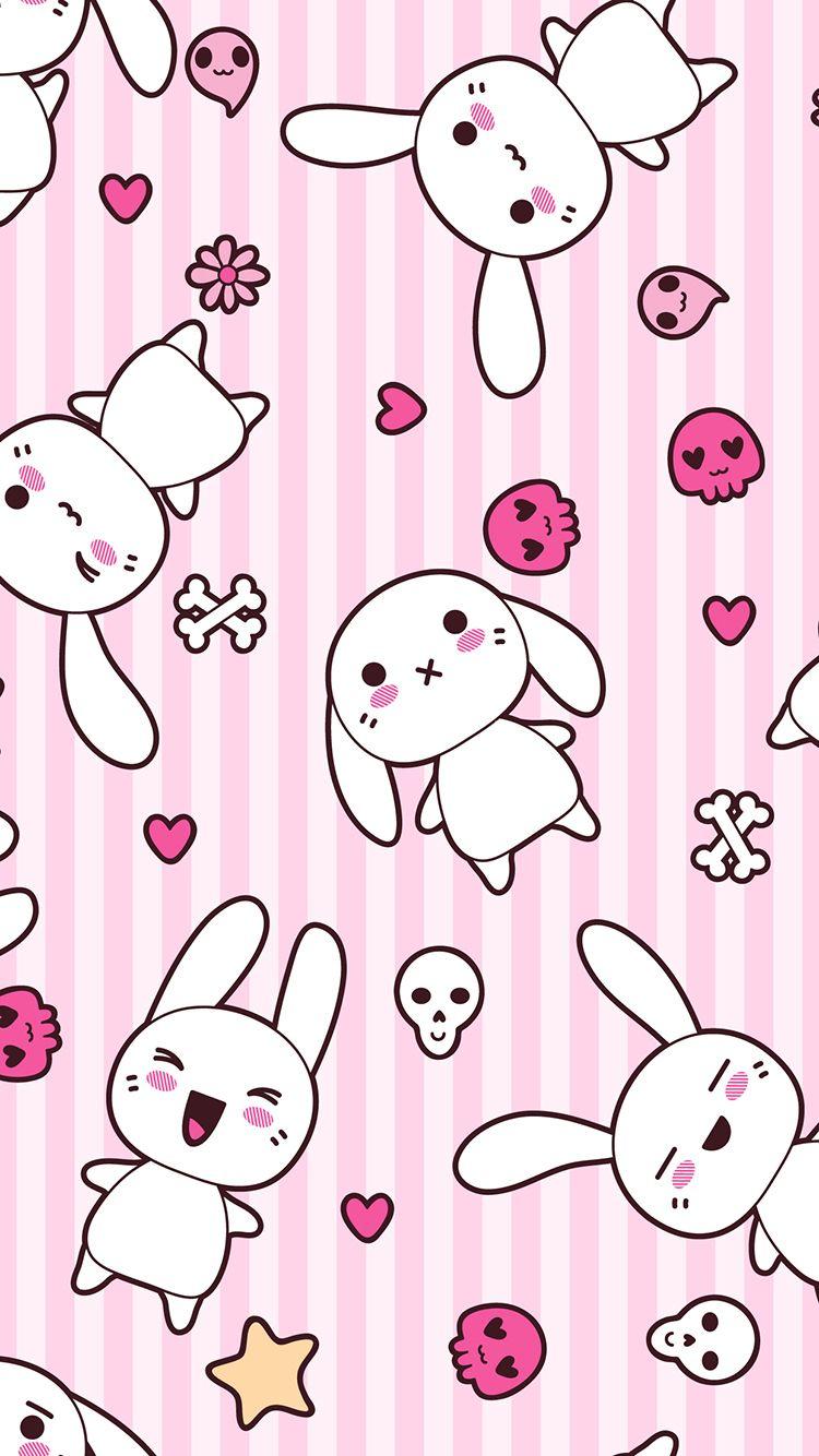 Cute Bunny Anime Wallpapers Top Free Cute Bunny Anime Backgrounds