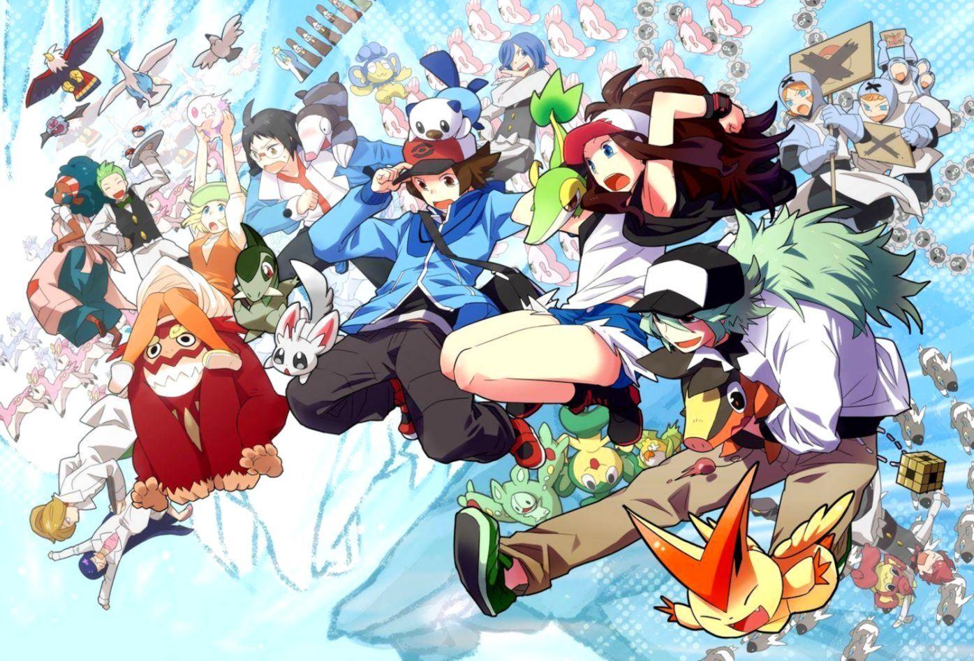 Pokemon Black and White Wallpapers Top Free Pokemon Black and White