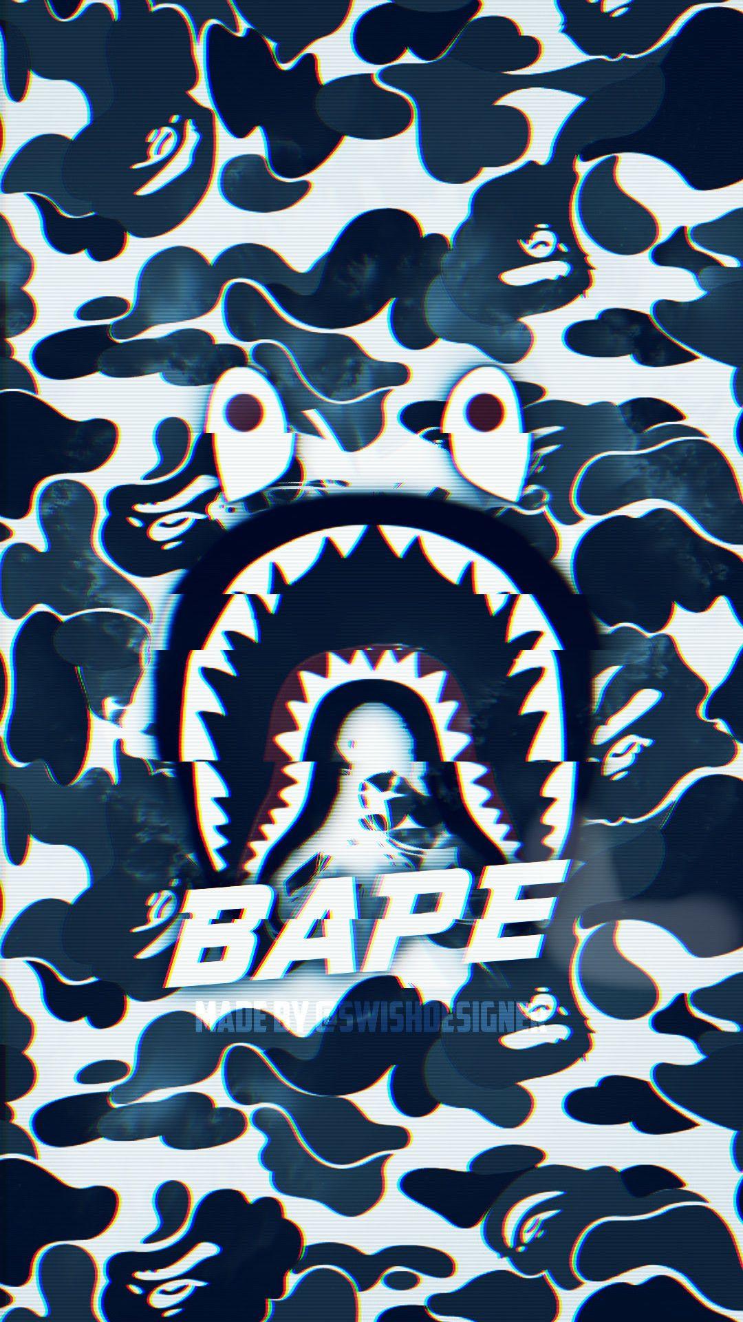BAPE Shark Wallpapers Top Free BAPE Shark Backgrounds WallpaperAccess