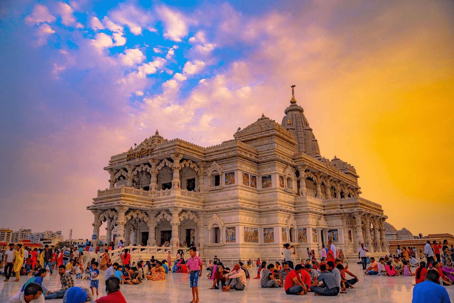 Prem Mandir Vrindavan Wallpapers Top Free Prem Mandir Vrindavan