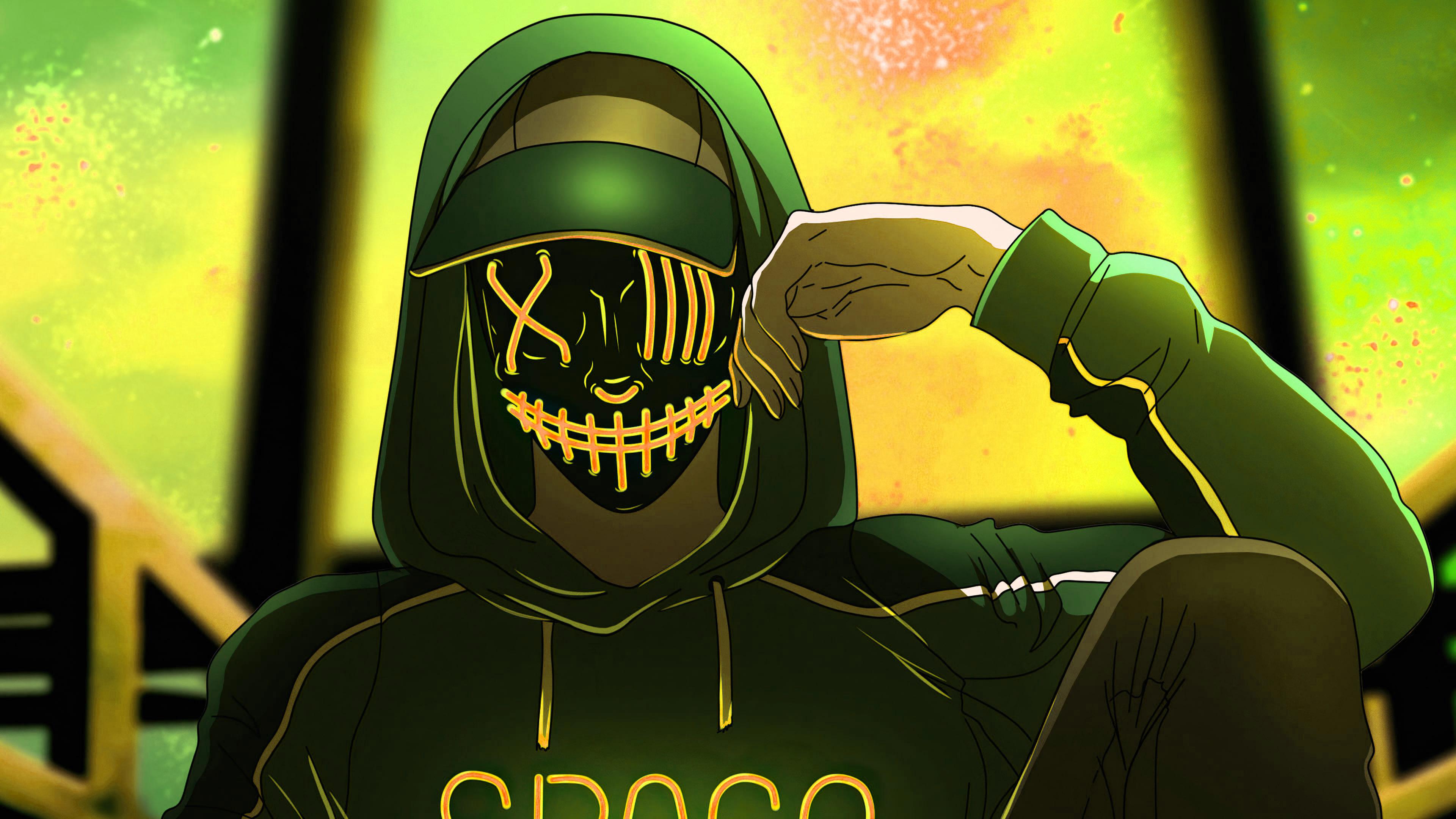 Neon Anime Boy Wallpapers Top Free Neon Anime Boy Backgrounds