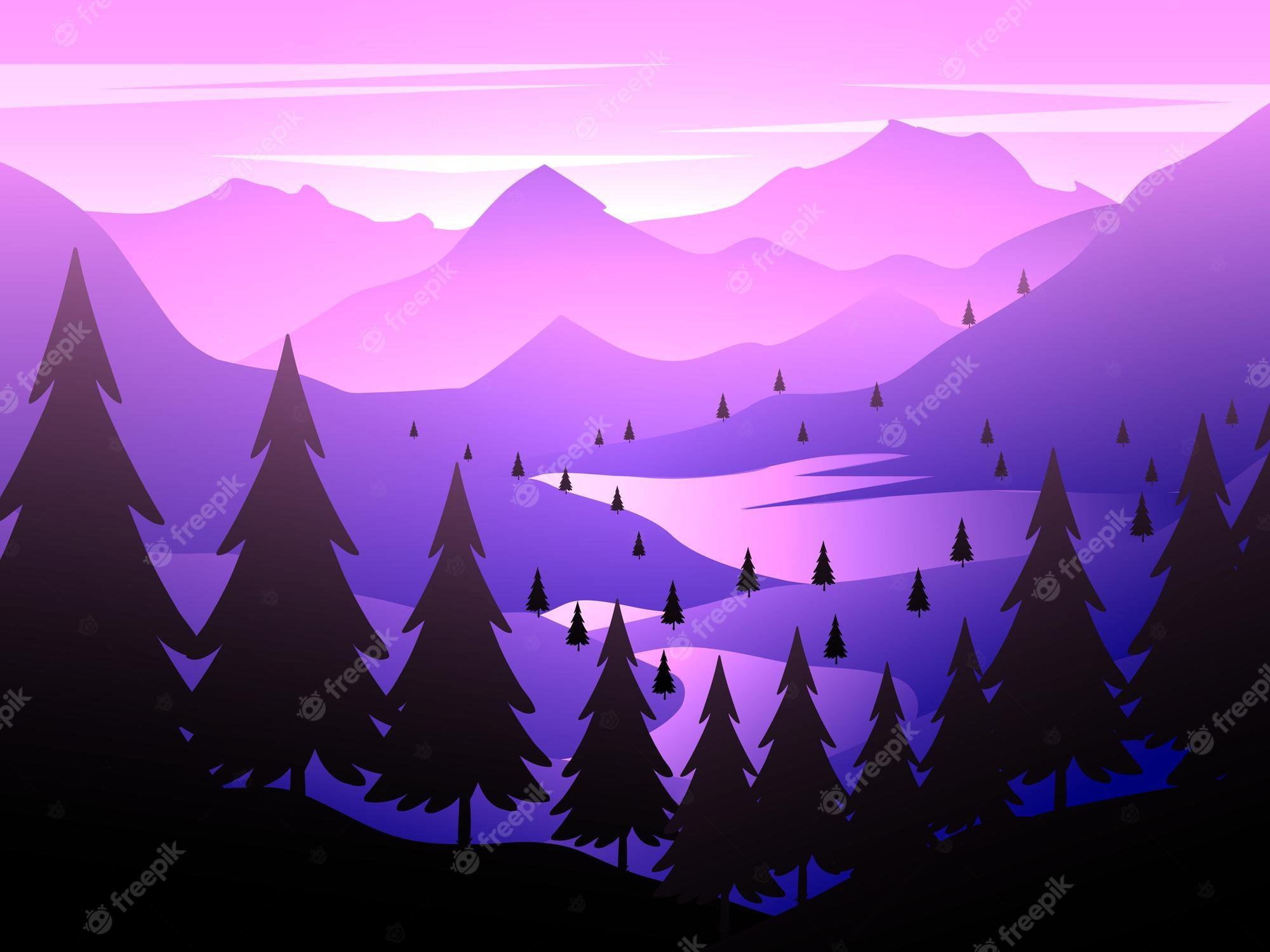 Mountain Vector Wallpapers Top Free Mountain Vector Backgrounds