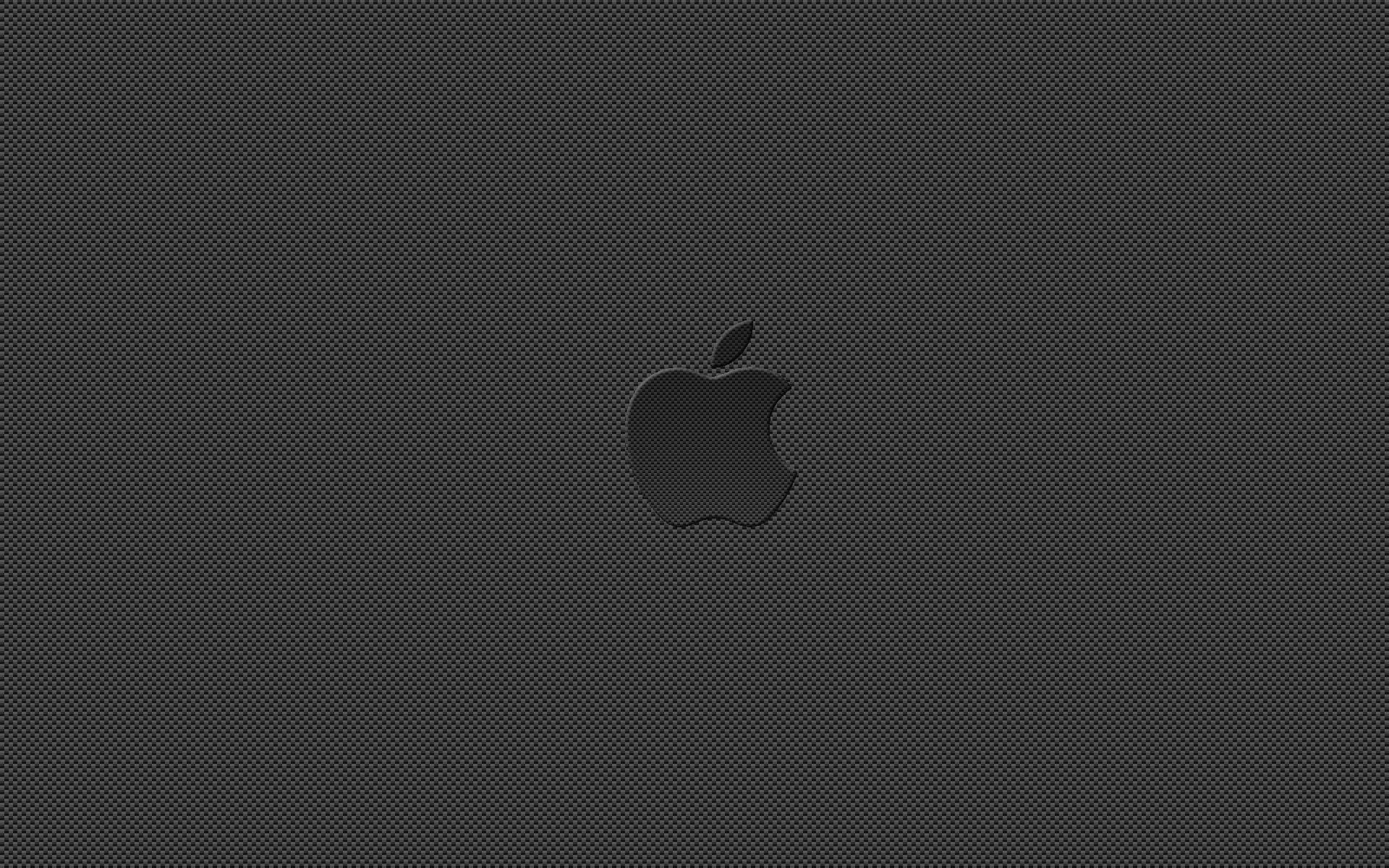 Carbon Fiber Wallpaper Apple