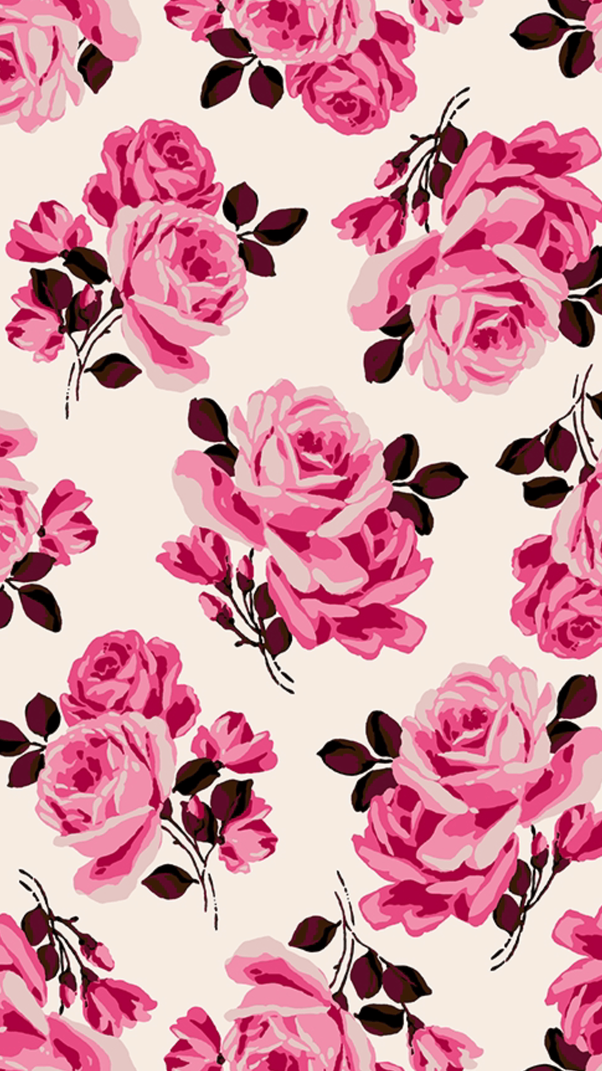 Rose Pattern iPhone Wallpapers Top Free Rose Pattern iPhone