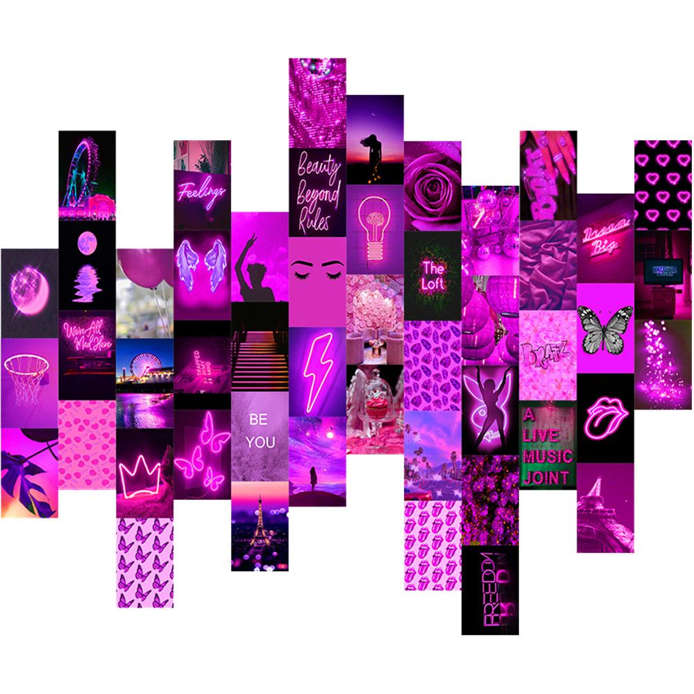 Neon Collage Wallpapers Top Free Neon Collage Backgrounds