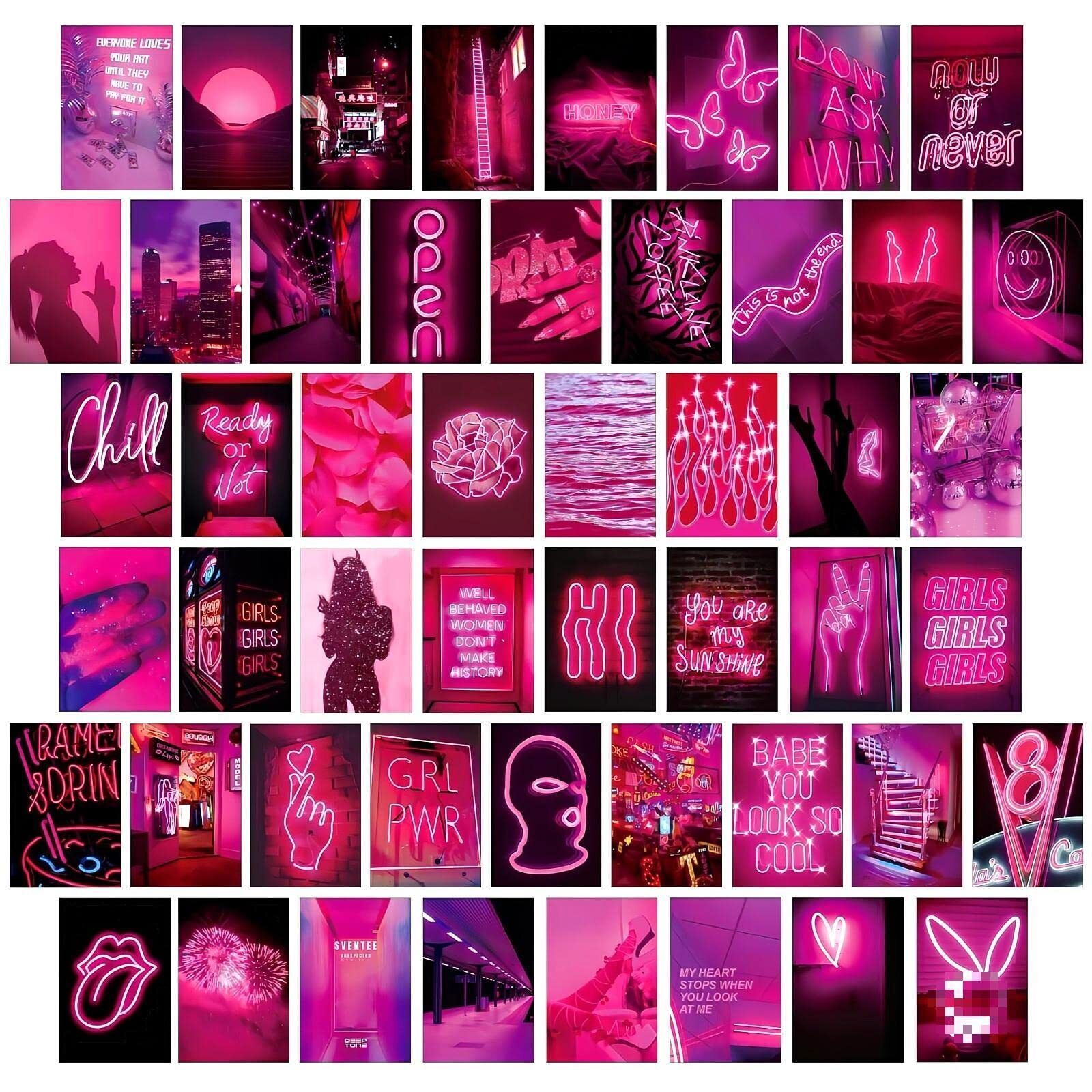 Neon Collage Wallpapers Top Free Neon Collage Backgrounds