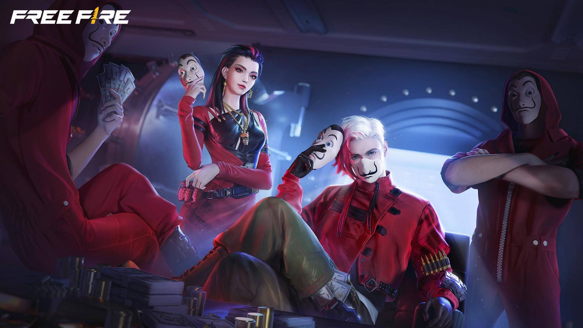 Red Criminal Free Fire Wallpapers Top Free Red Criminal Free Fire