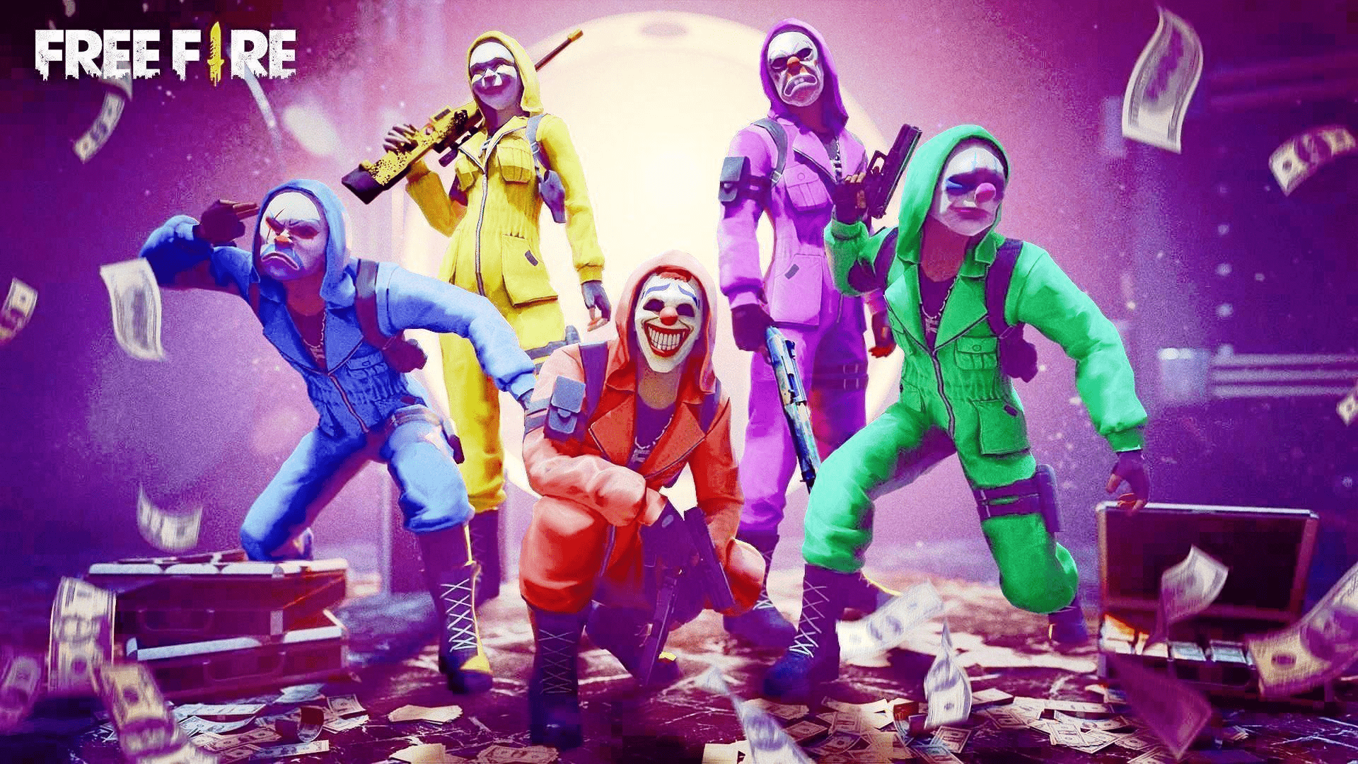 Red Criminal Free Fire Wallpapers Top Free Red Criminal Free Fire