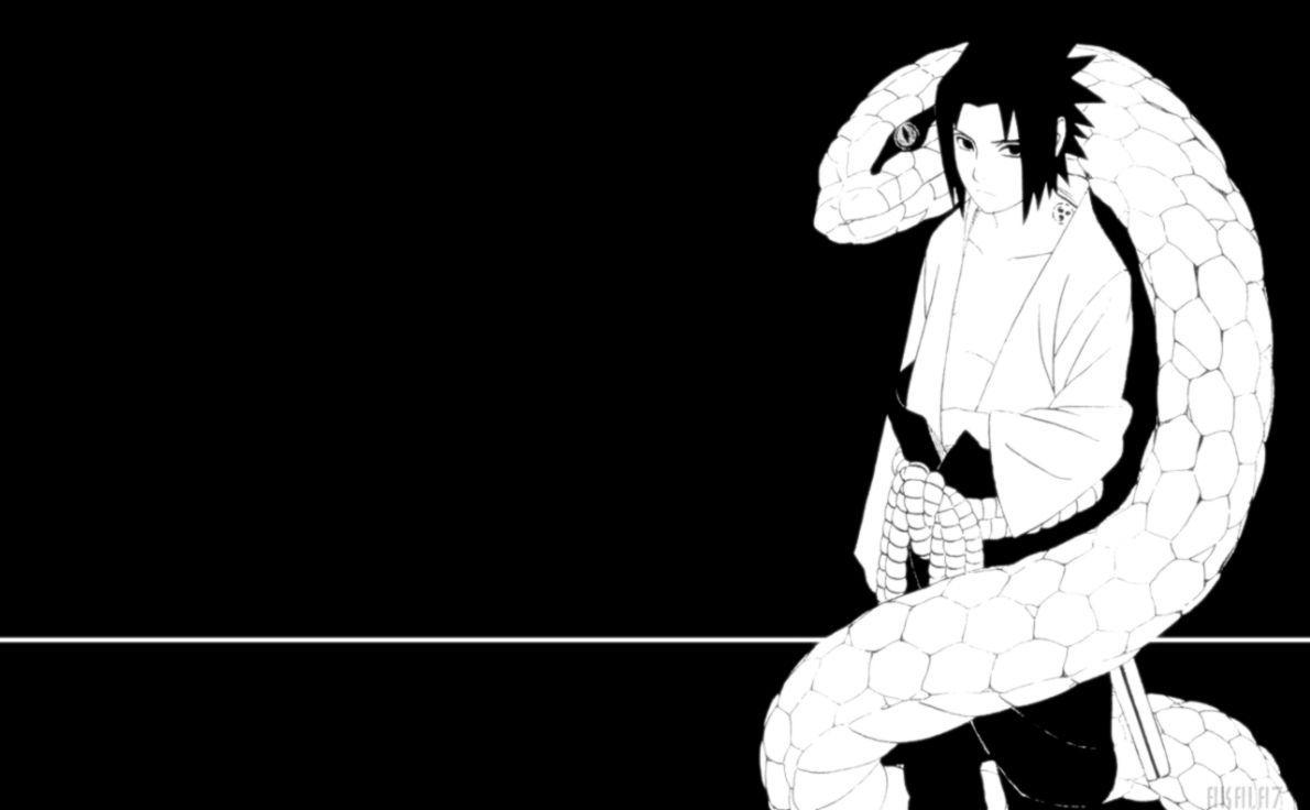 画像をダウンロード naruto and sasuke matching pfp black and white 217047