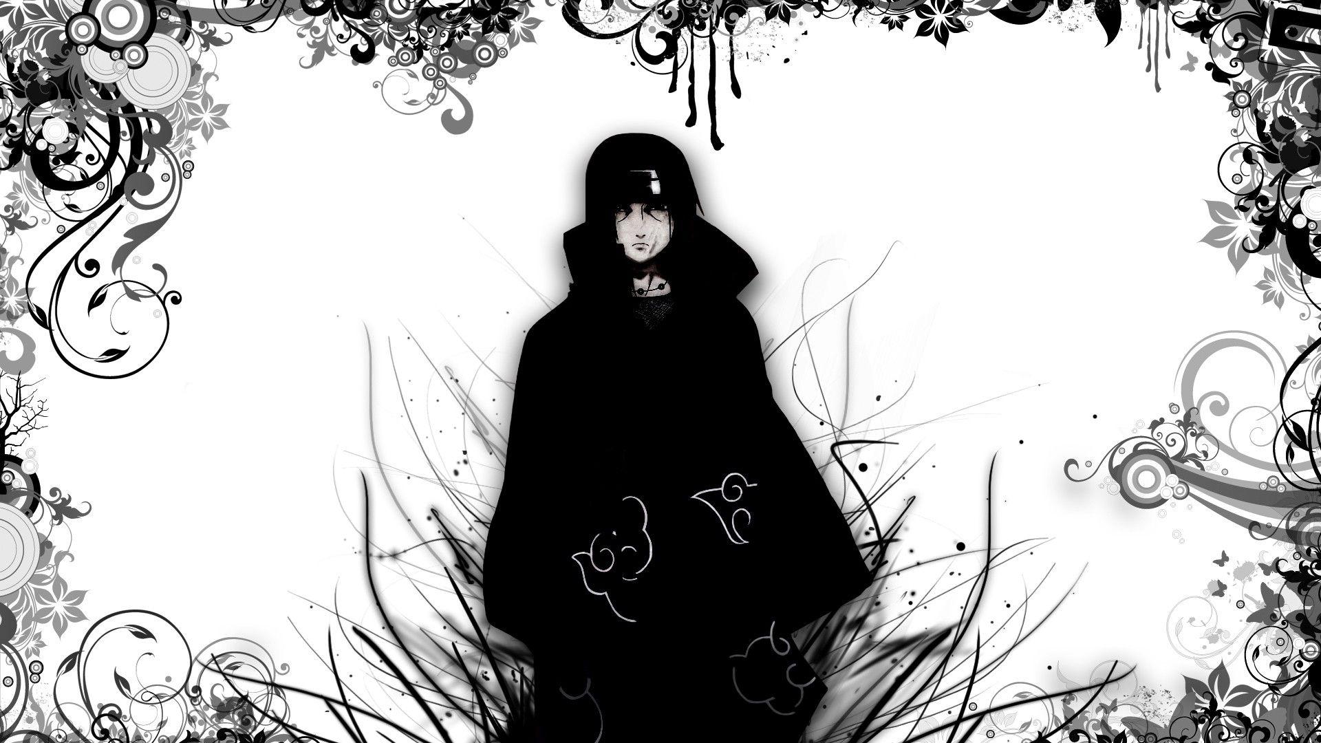 Sasuke Black and White Wallpapers Top Free Sasuke Black and White