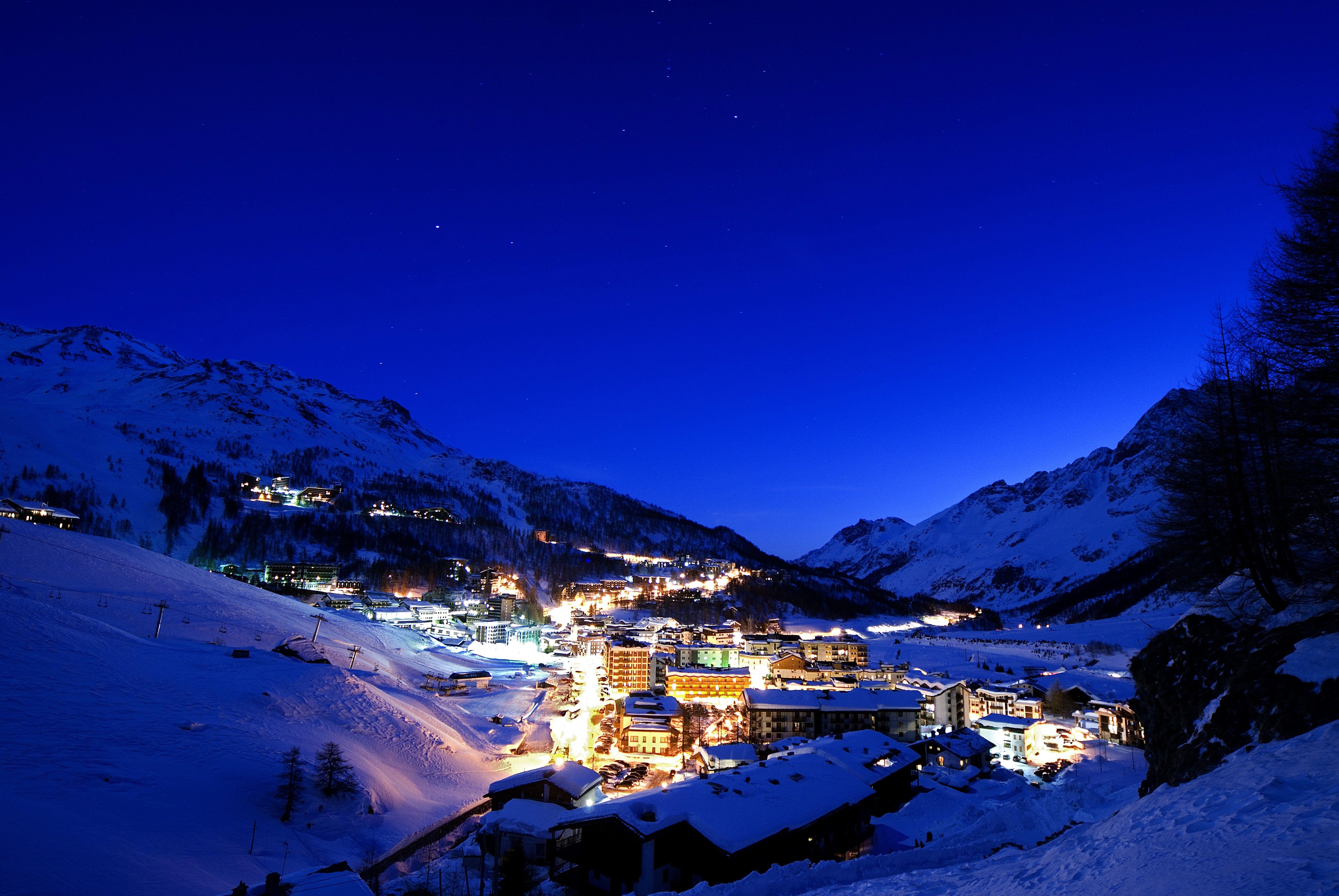 Ski Mountain Night Wallpapers Top Free Ski Mountain Night Backgrounds