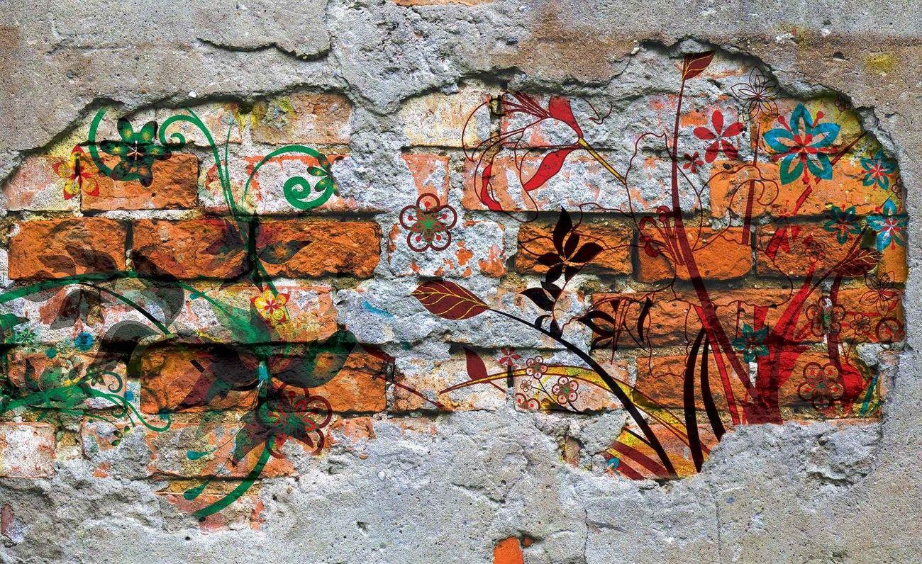 Brick Wall Graffiti Wallpapers Top Free Brick Wall Graffiti