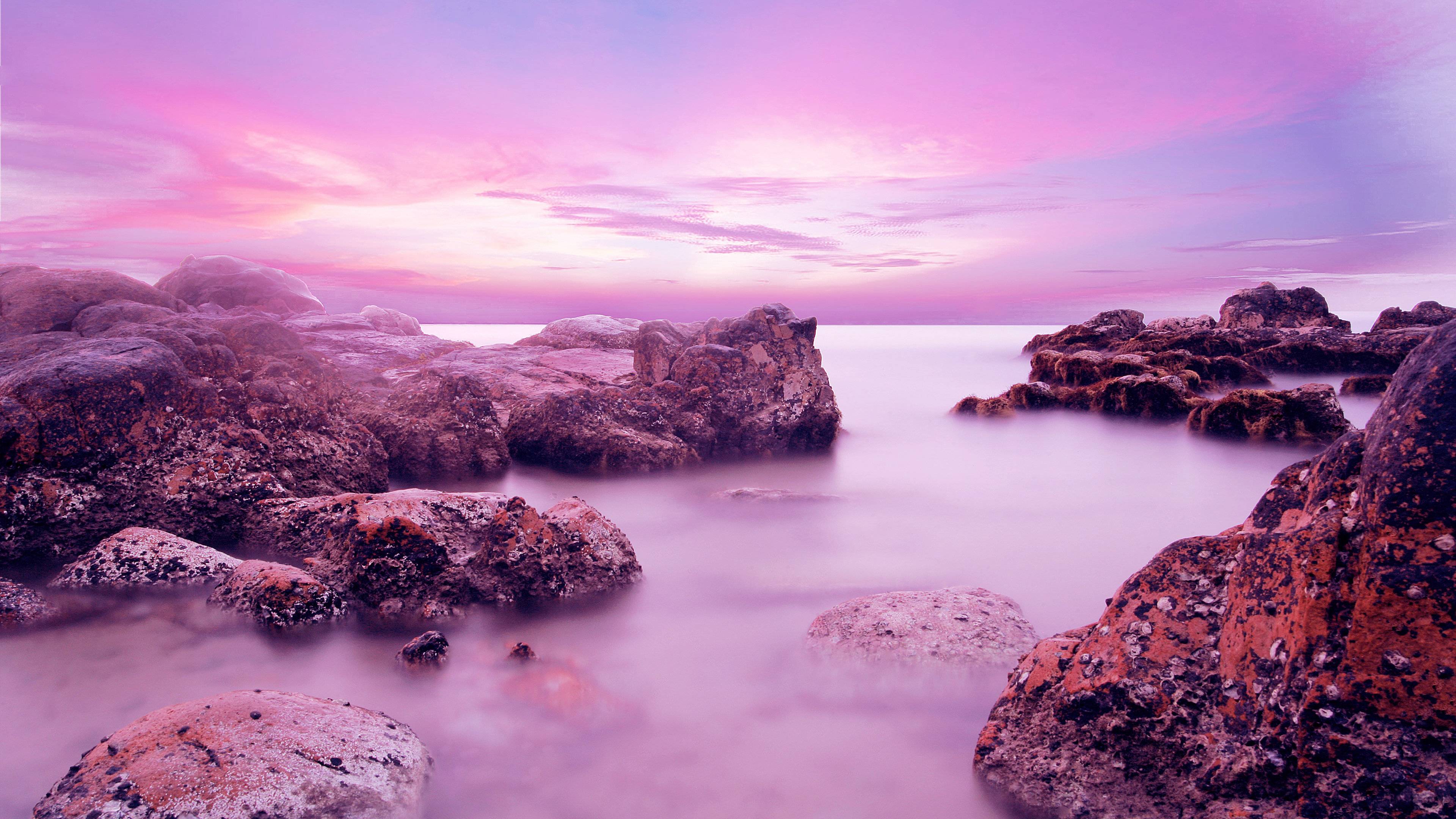 Pink Scenery Wallpapers Top Free Pink Scenery Backgrounds