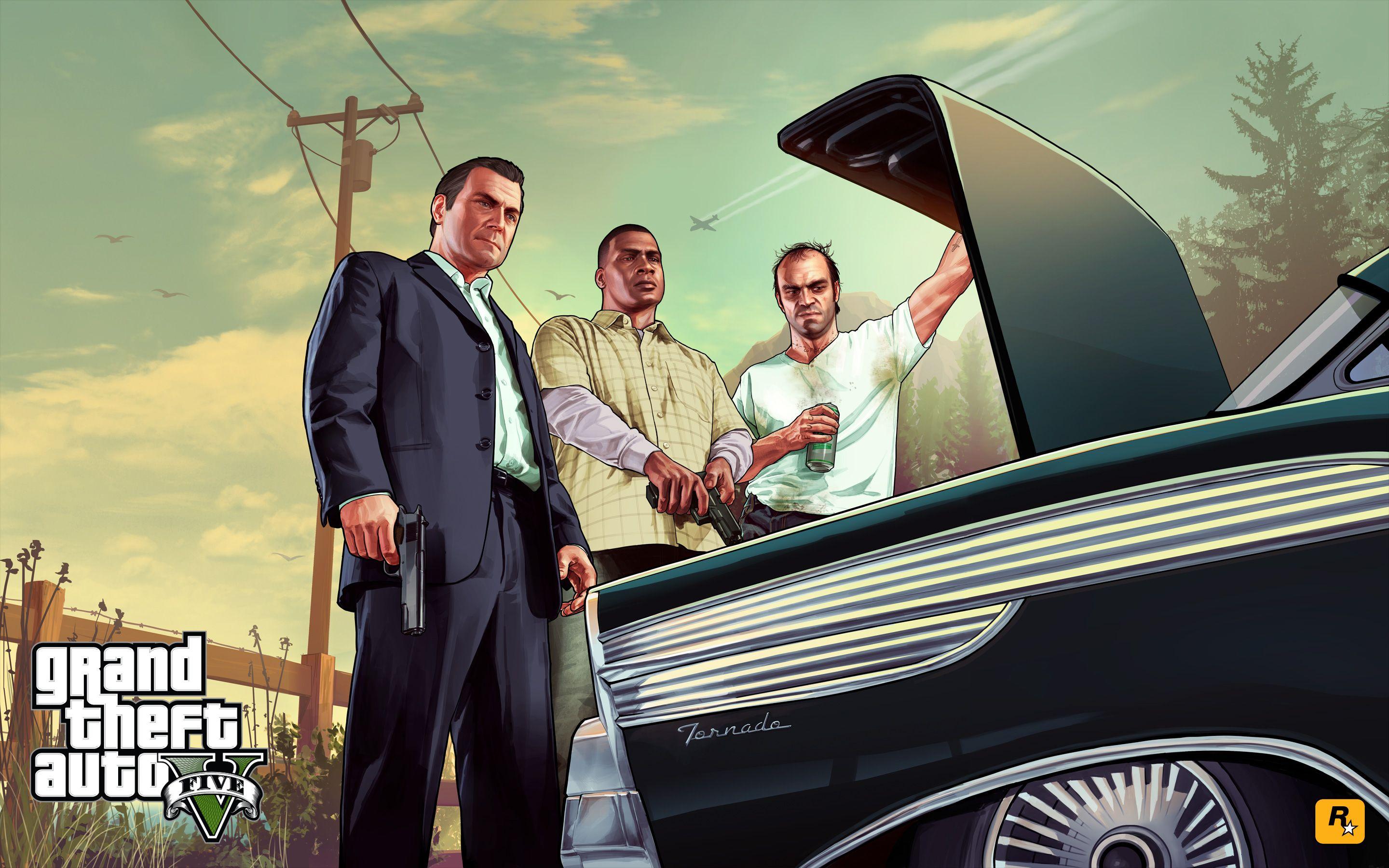 GTA 5 Michael Franklin Trevor Wallpapers Top Free GTA 5 Michael