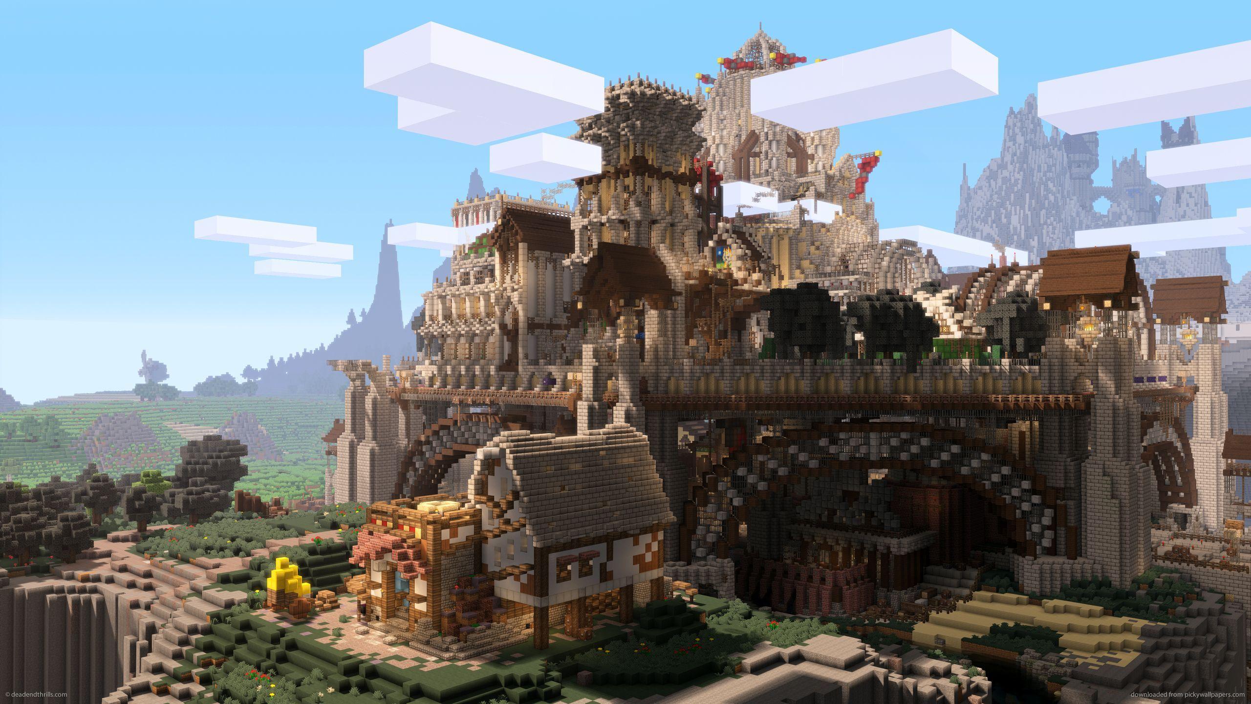 2560X1440 Minecraft Wallpapers Top Free 2560X1440 Minecraft