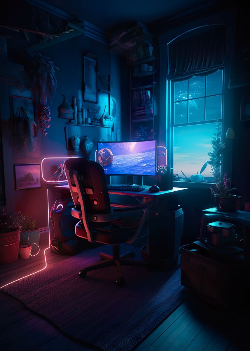 Anime Gaming Room Wallpapers Top Free Anime Gaming Room Backgrounds