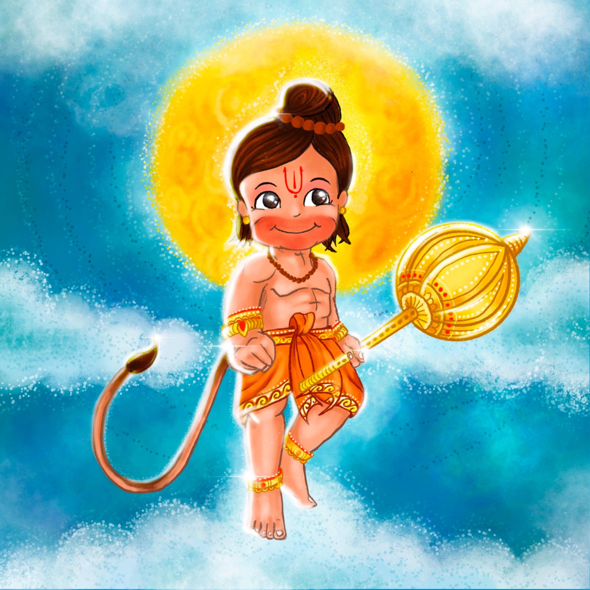 Little Hanuman Wallpapers Top Free Little Hanuman Backgrounds