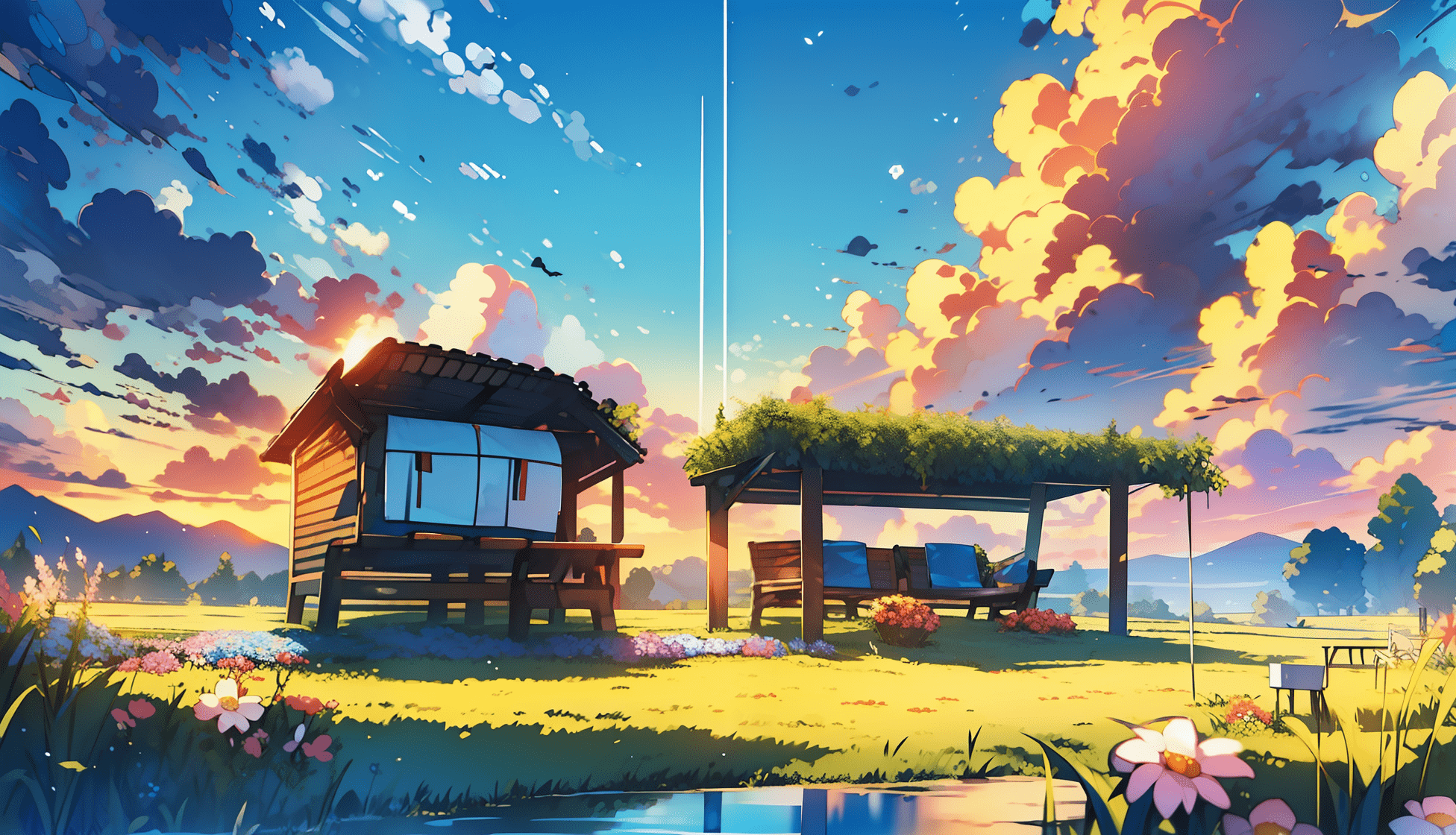 Anime Scenery HD Wallpapers Top Free Anime Scenery HD Backgrounds