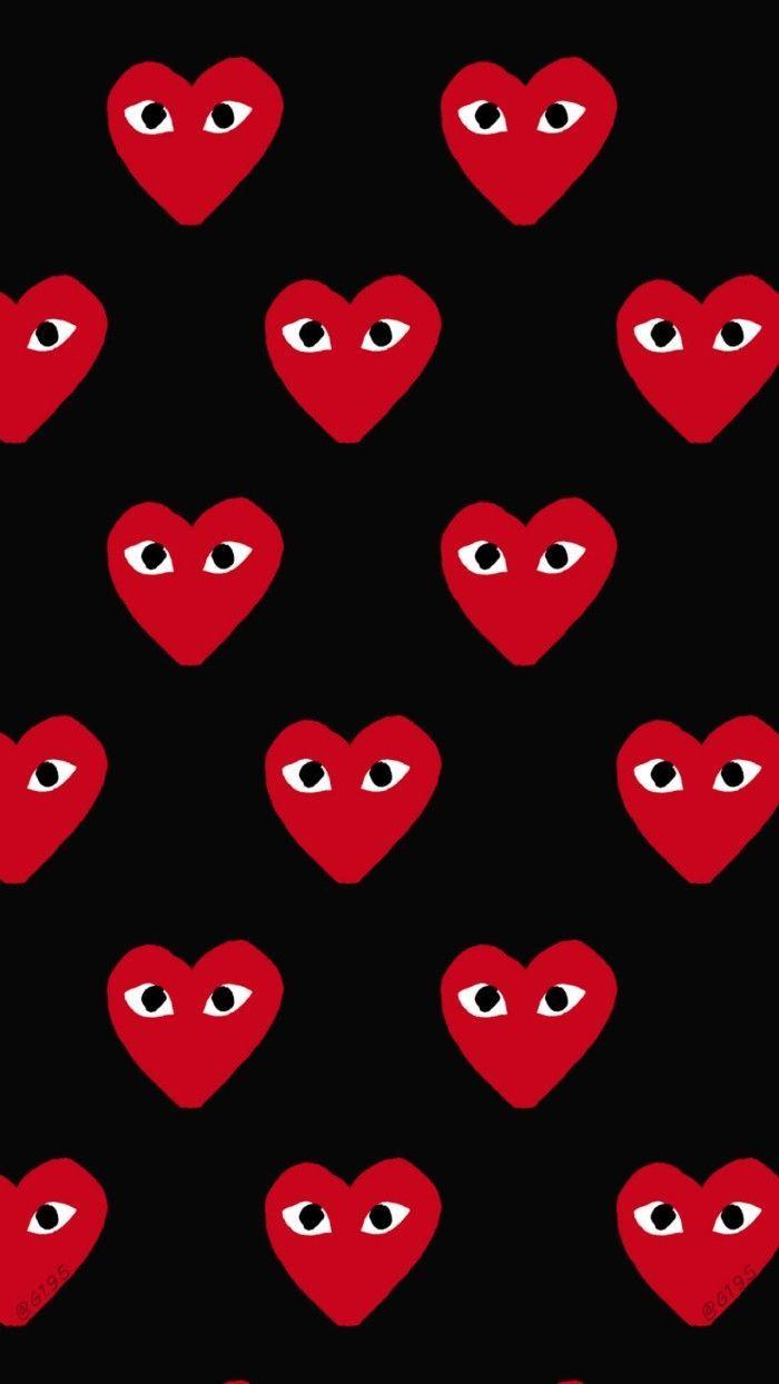 Comme Des Garcons Heart Wallpapers Top Free Comme Des Garcons Heart