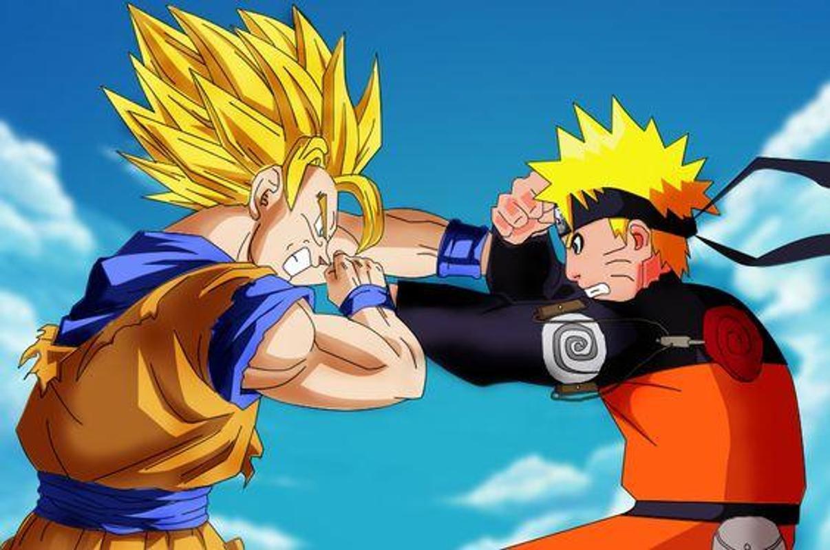 Goku vs Naruto Wallpapers Top Free Goku vs Naruto Backgrounds