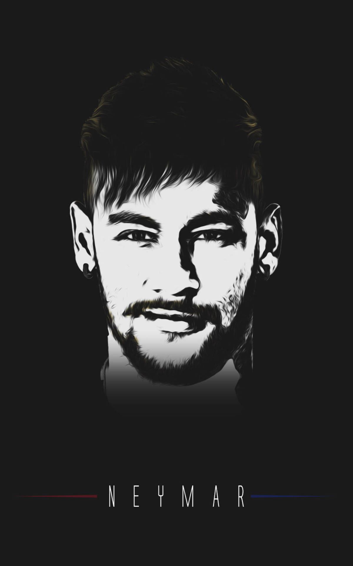Neymar Black Wallpapers Top Free Neymar Black Backgrounds