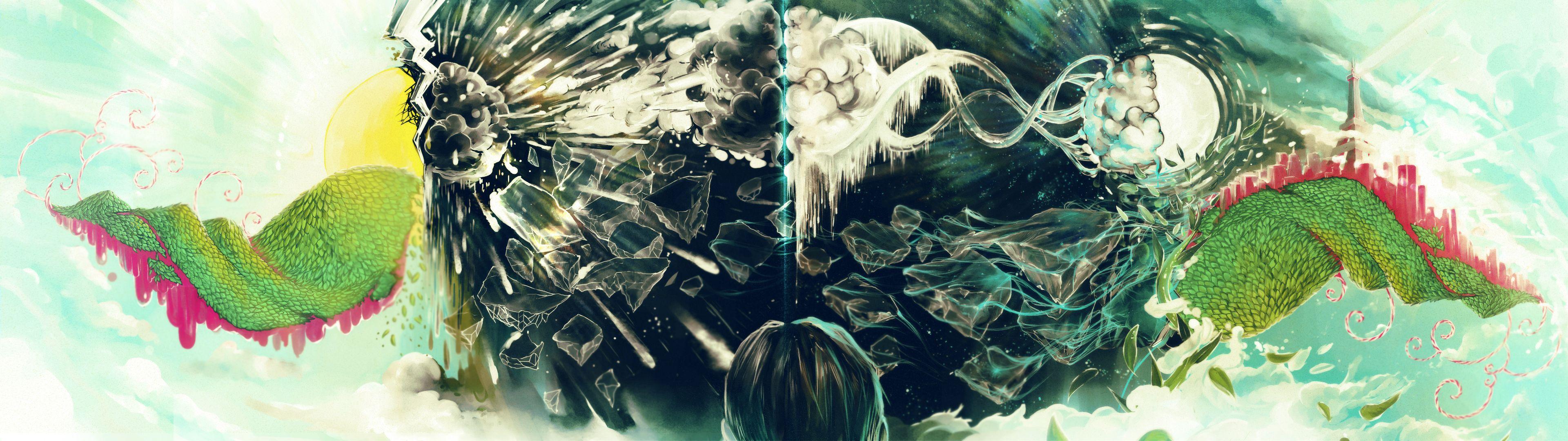 Abstract Dual Screen Wallpapers Top Free Abstract Dual Screen