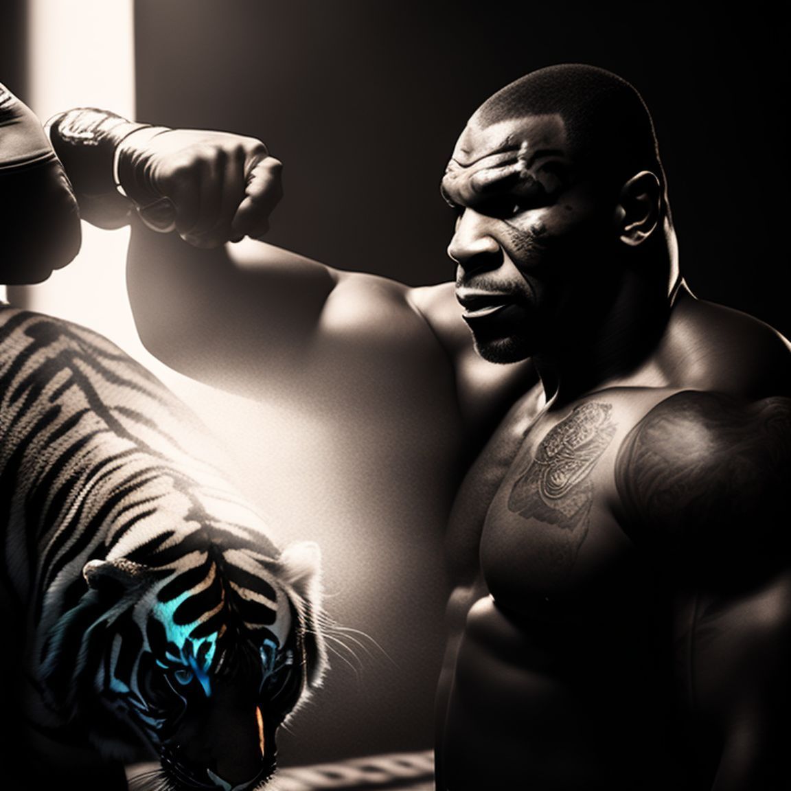 Mike Tyson Tiger Wallpapers Top Free Mike Tyson Tiger Backgrounds