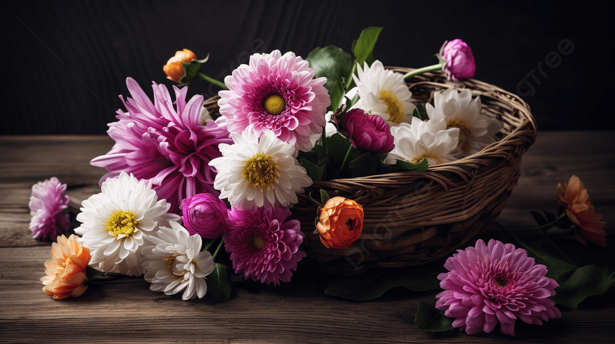 Flower Basket Wallpapers Top Free Flower Basket Backgrounds